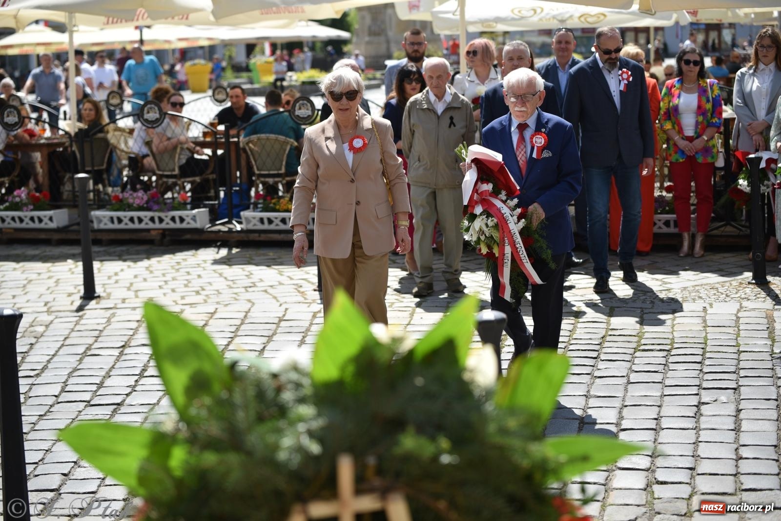 Zdjęcie w galerii na portalu naszraciborz.pl: Radosna patriotyczna majówka w Raciborzu [FOTO i WIDEO] wiadomości z regionu