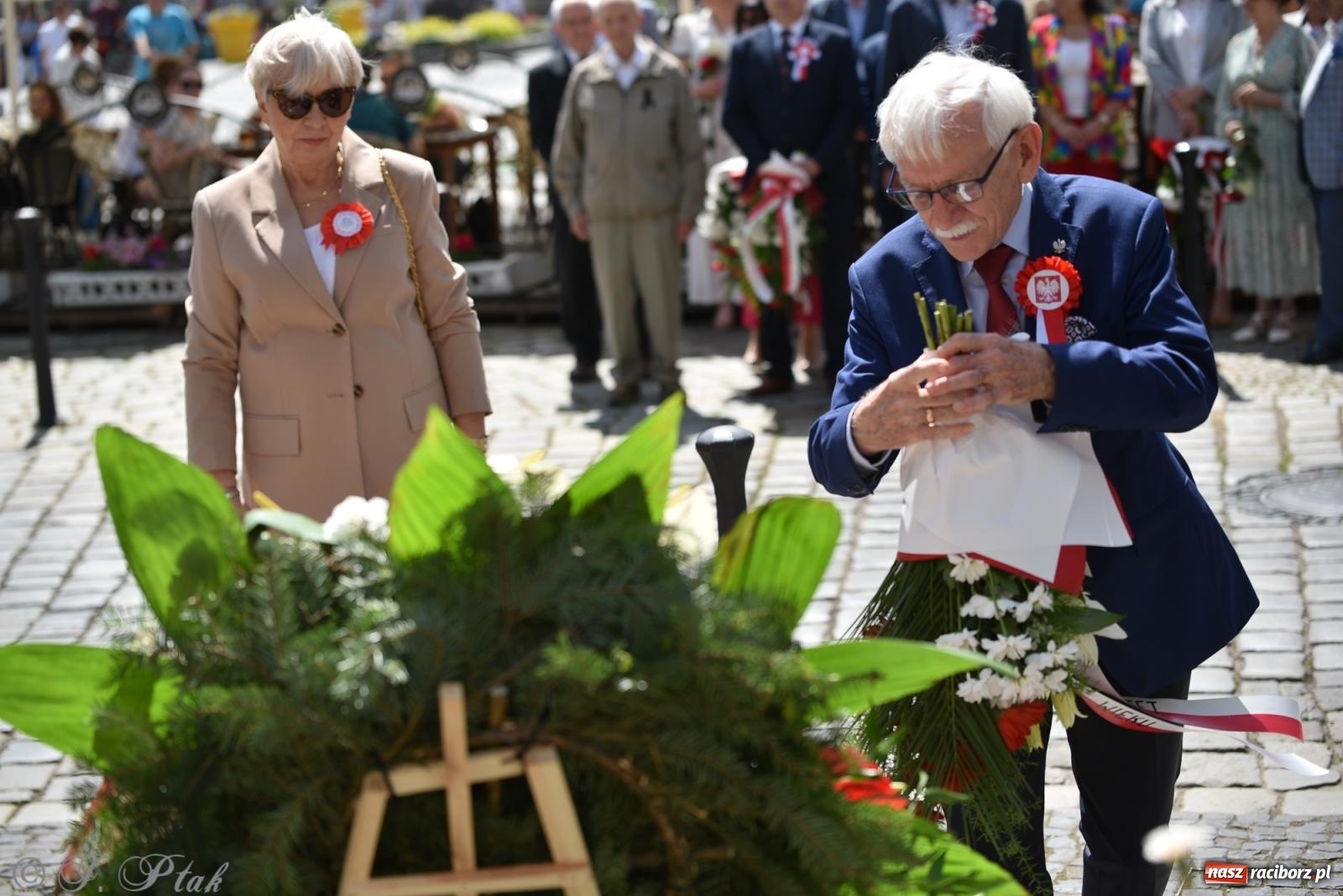 Zdjęcie w galerii na portalu naszraciborz.pl: Radosna patriotyczna majówka w Raciborzu [FOTO i WIDEO] wiadomości z regionu