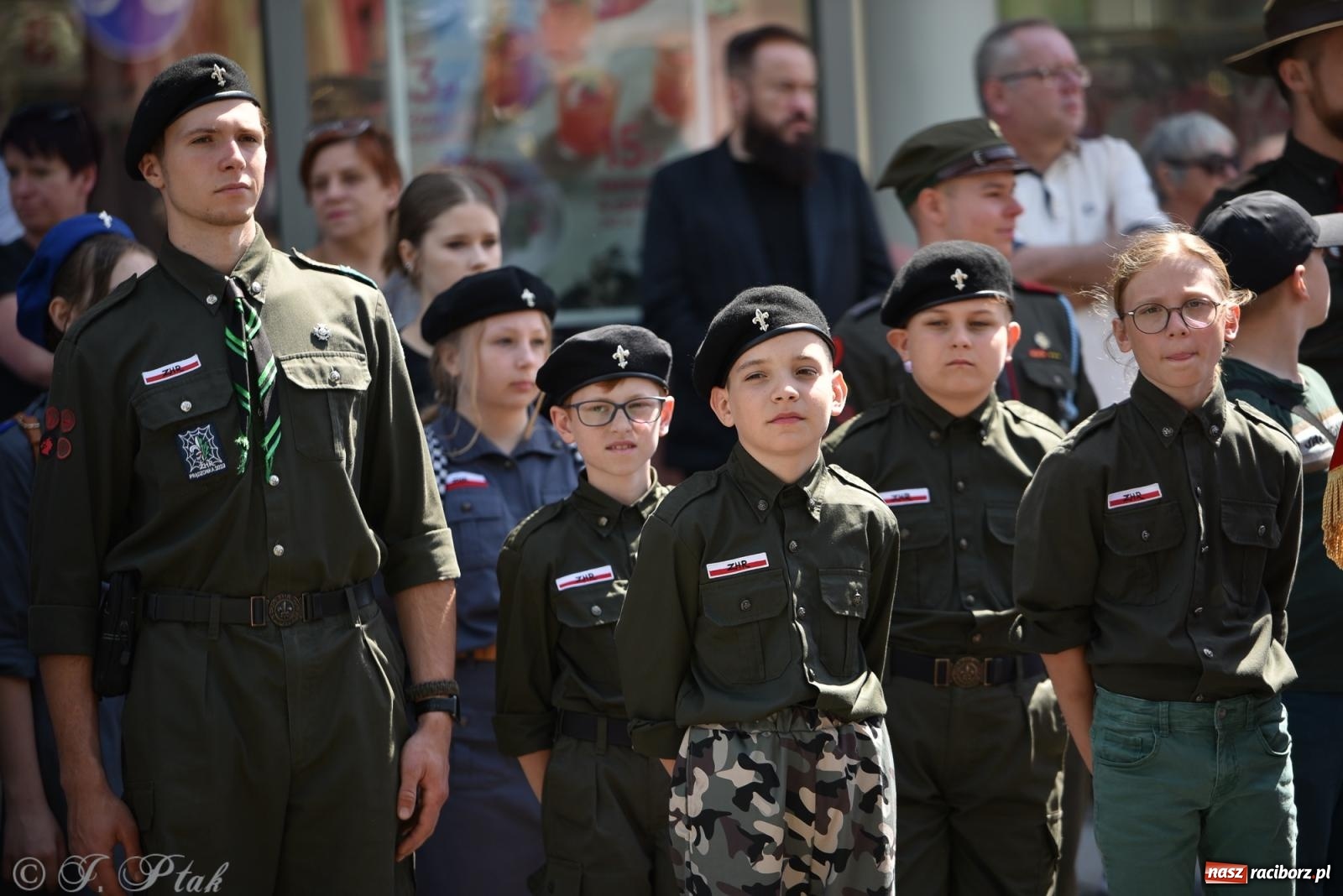 Zdjęcie w galerii na portalu naszraciborz.pl: Radosna patriotyczna majówka w Raciborzu [FOTO i WIDEO] wiadomości z regionu