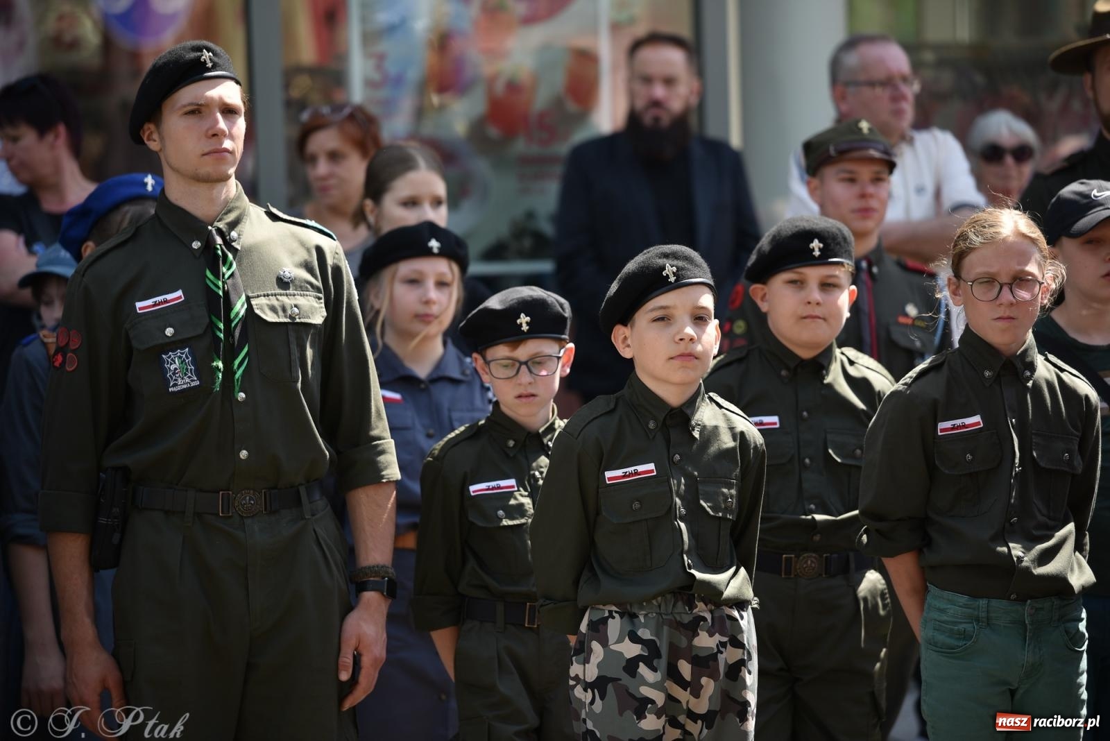 Zdjęcie w galerii na portalu naszraciborz.pl: Radosna patriotyczna majówka w Raciborzu [FOTO i WIDEO] wiadomości z regionu