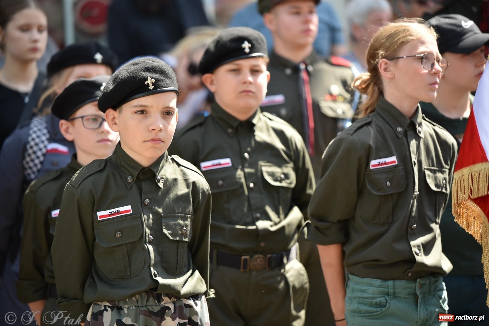 Zdjęcie w galerii na portalu naszraciborz.pl: Radosna patriotyczna majówka w Raciborzu [FOTO i WIDEO] wiadomości z regionu