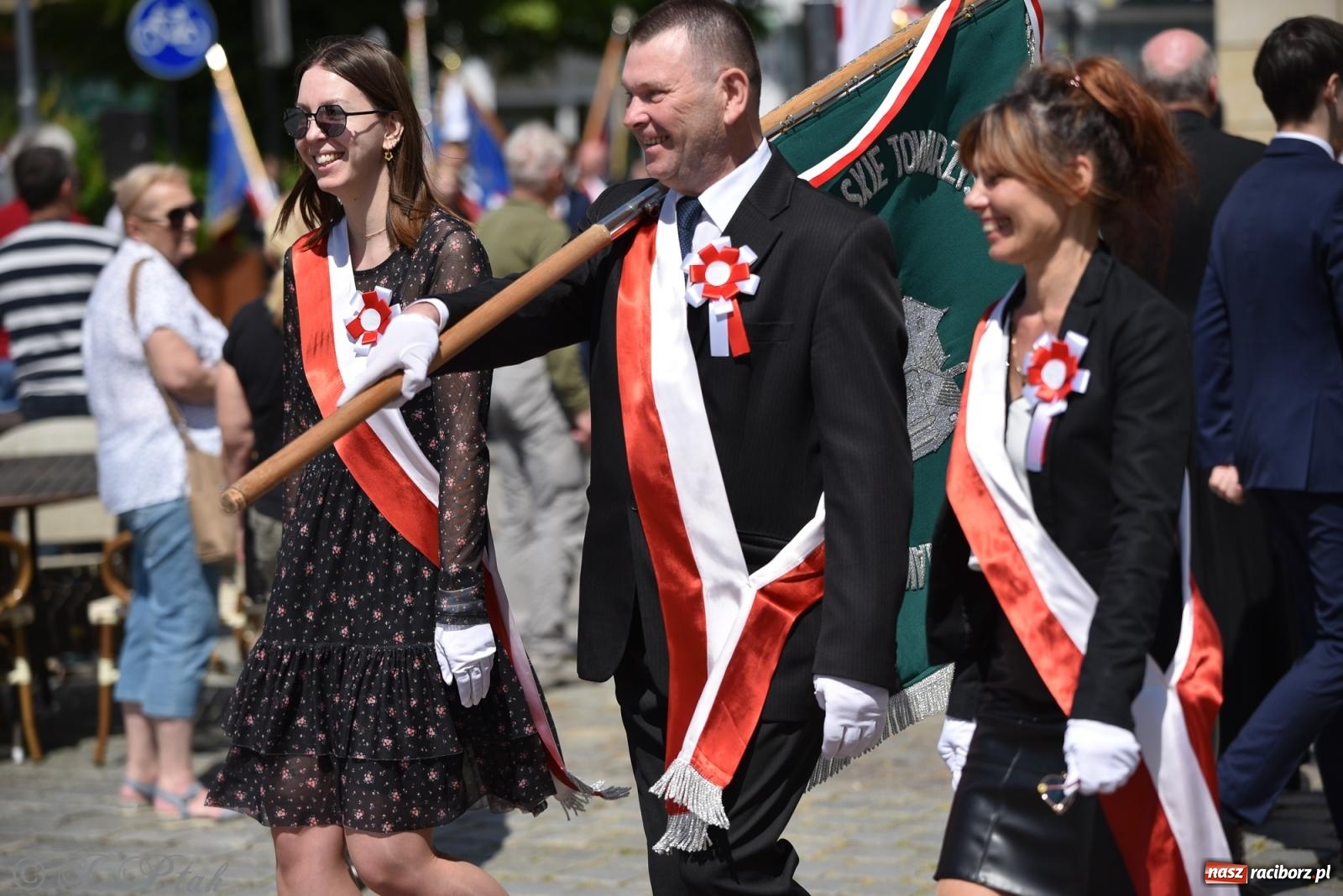 Zdjęcie w galerii na portalu naszraciborz.pl: Radosna patriotyczna majówka w Raciborzu [FOTO i WIDEO] wiadomości z regionu