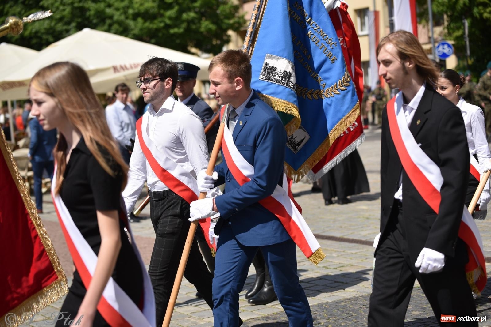 Zdjęcie w galerii na portalu naszraciborz.pl: Radosna patriotyczna majówka w Raciborzu [FOTO i WIDEO] wiadomości z regionu