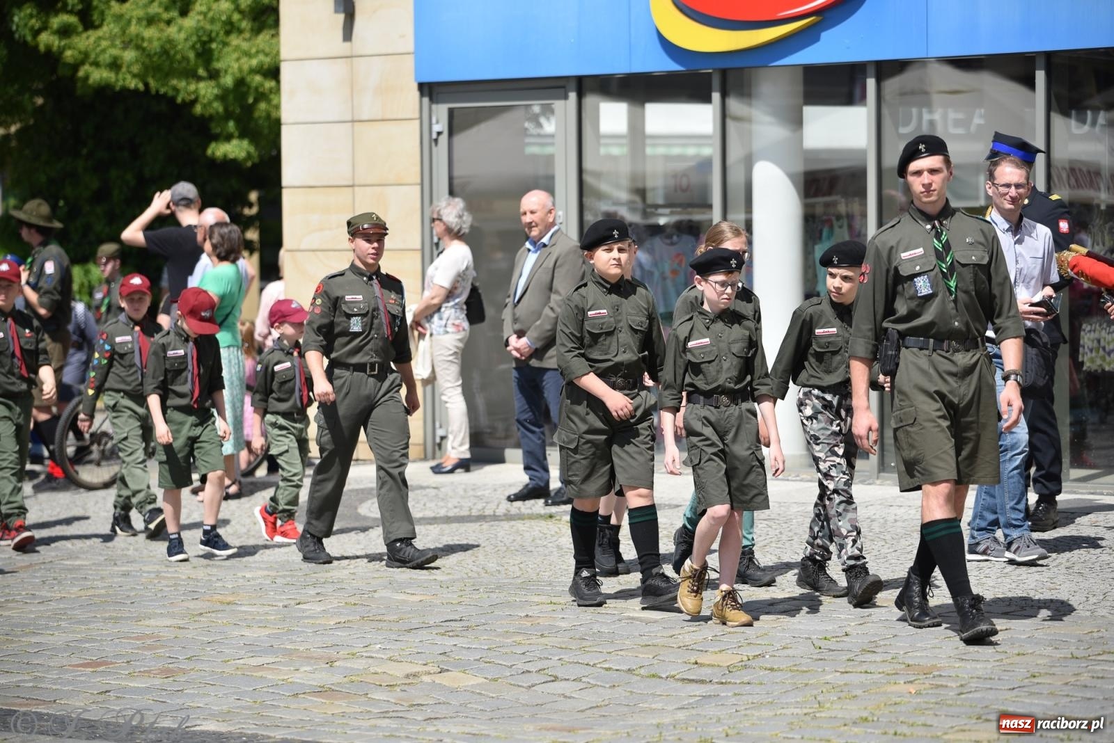 Zdjęcie w galerii na portalu naszraciborz.pl: Radosna patriotyczna majówka w Raciborzu [FOTO i WIDEO] wiadomości z regionu