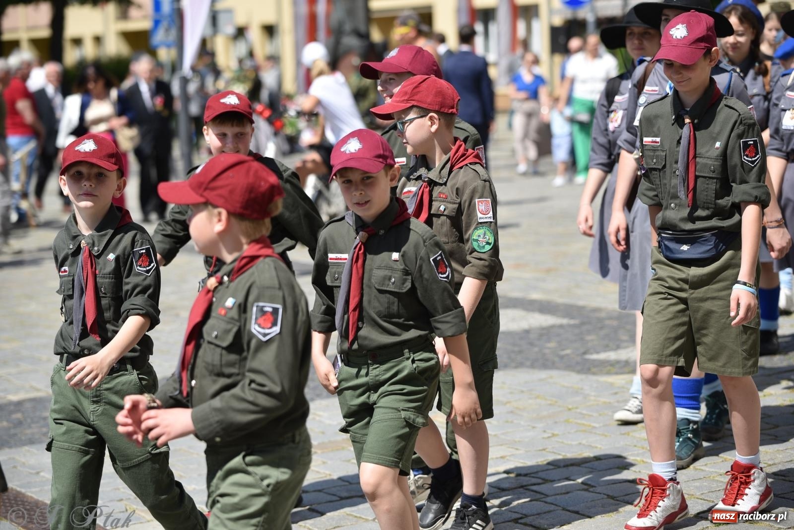 Zdjęcie w galerii na portalu naszraciborz.pl: Radosna patriotyczna majówka w Raciborzu [FOTO i WIDEO] wiadomości z regionu