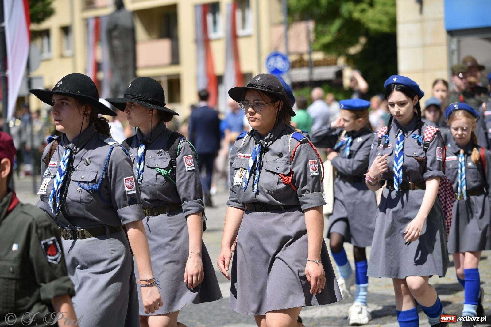 Zdjęcie w galerii na portalu naszraciborz.pl: Radosna patriotyczna majówka w Raciborzu [FOTO i WIDEO] wiadomości z regionu