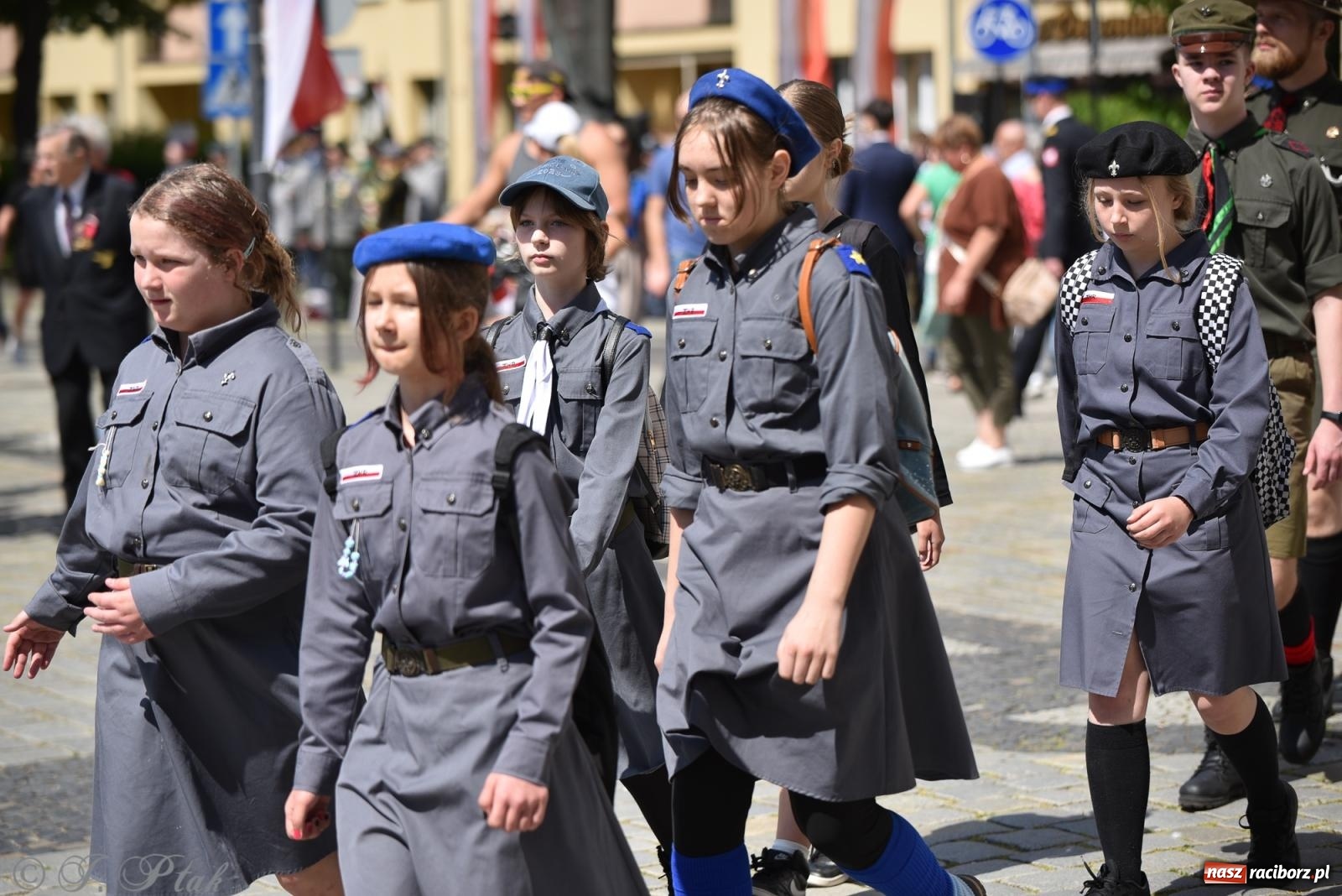 Zdjęcie w galerii na portalu naszraciborz.pl: Radosna patriotyczna majówka w Raciborzu [FOTO i WIDEO] wiadomości z regionu
