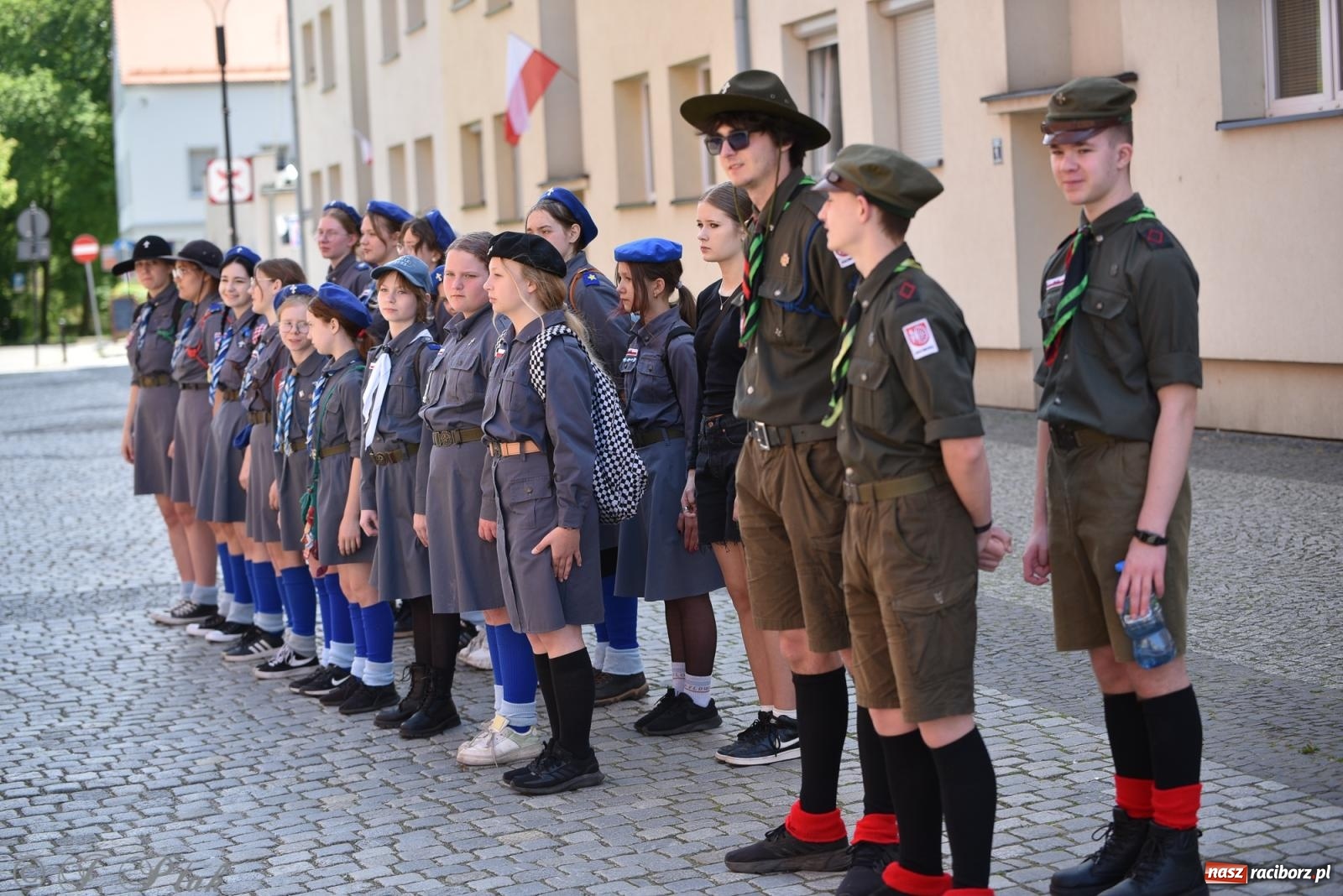 Zdjęcie w galerii na portalu naszraciborz.pl: Radosna patriotyczna majówka w Raciborzu [FOTO i WIDEO] wiadomości z regionu