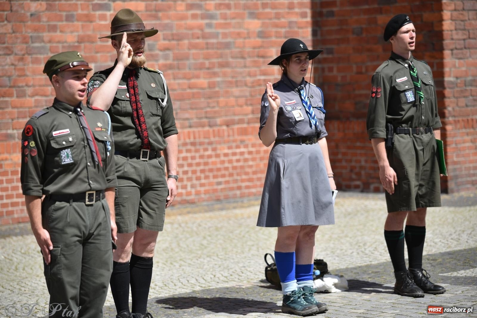 Zdjęcie w galerii na portalu naszraciborz.pl: Radosna patriotyczna majówka w Raciborzu [FOTO i WIDEO] wiadomości z regionu