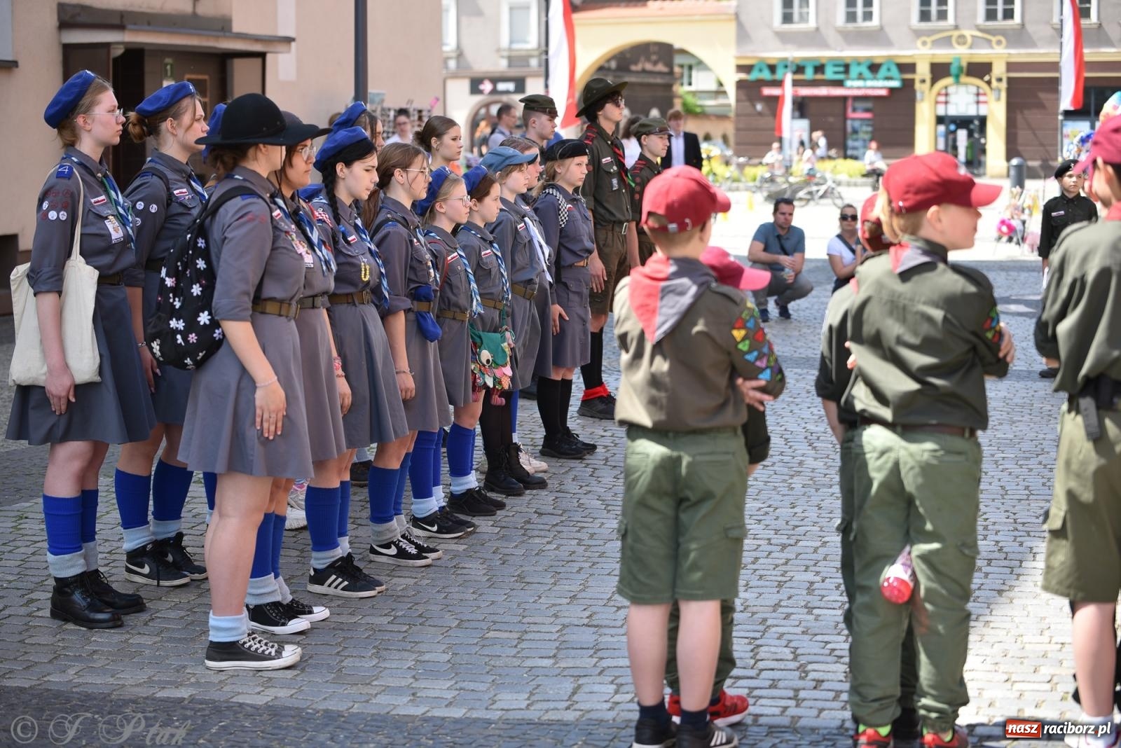 Zdjęcie w galerii na portalu naszraciborz.pl: Radosna patriotyczna majówka w Raciborzu [FOTO i WIDEO] wiadomości z regionu