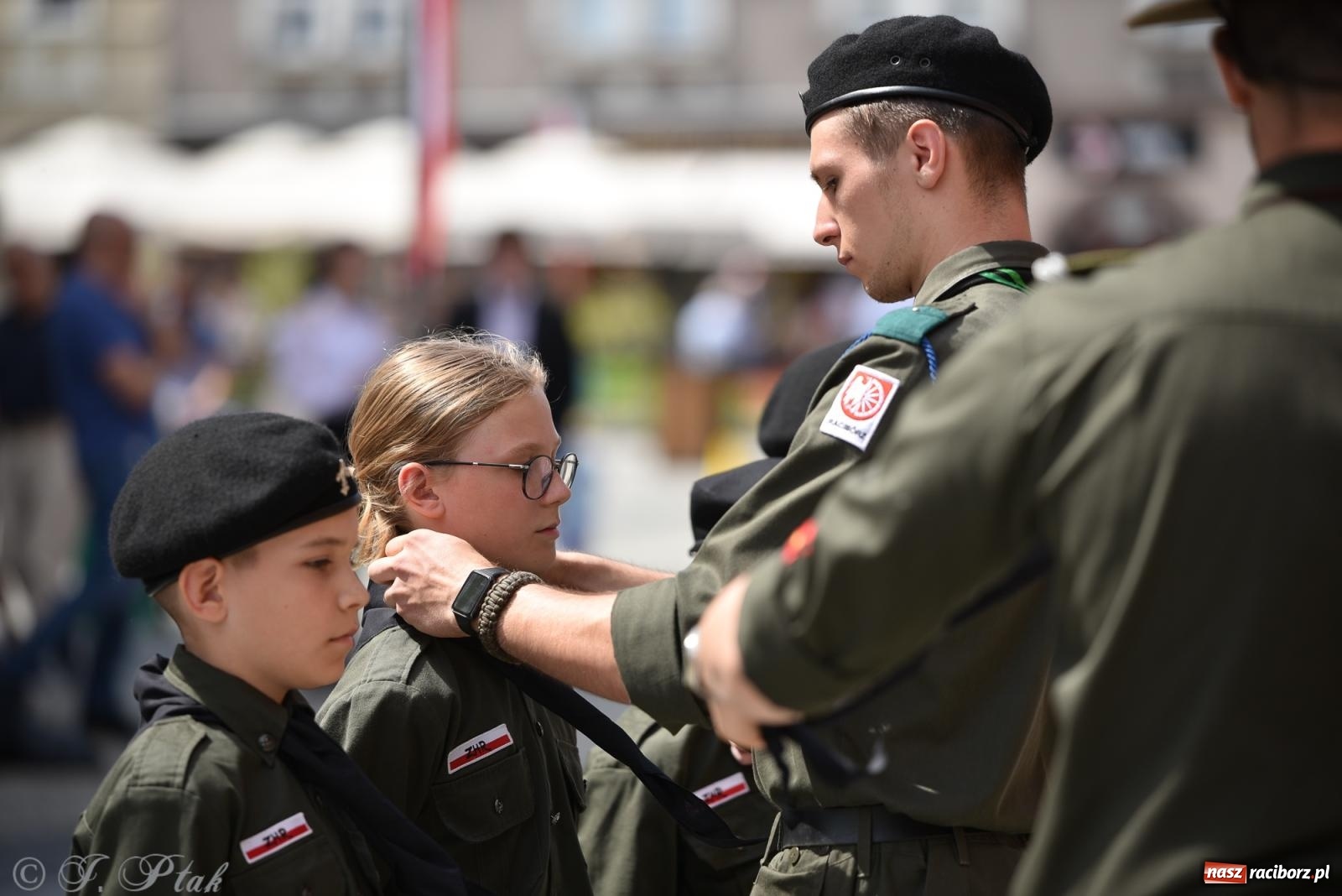 Zdjęcie w galerii na portalu naszraciborz.pl: Radosna patriotyczna majówka w Raciborzu [FOTO i WIDEO] wiadomości z regionu