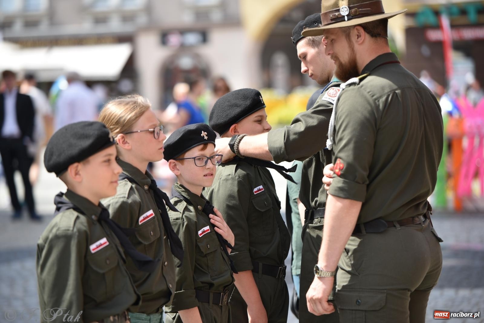 Zdjęcie w galerii na portalu naszraciborz.pl: Radosna patriotyczna majówka w Raciborzu [FOTO i WIDEO] wiadomości z regionu