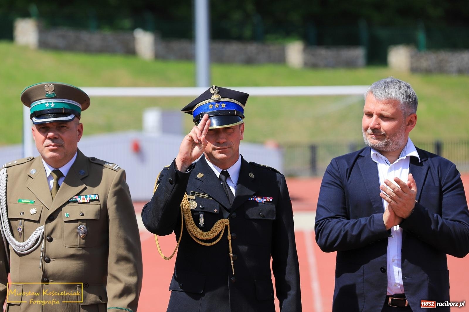 Zdjęcie w galerii na portalu naszraciborz.pl: Policyjny Memoriał i Bieg bez Granic [krótsze dystanse i nordic walking] wiadomości z regionu