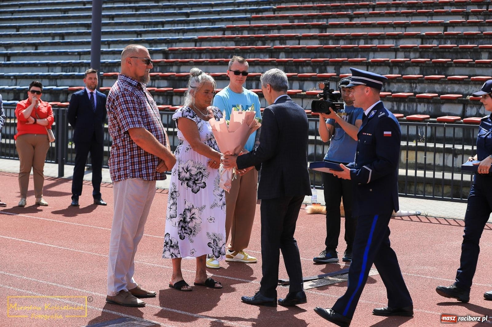 Zdjęcie w galerii na portalu naszraciborz.pl: Policyjny Memoriał i Bieg bez Granic [krótsze dystanse i nordic walking] wiadomości z regionu