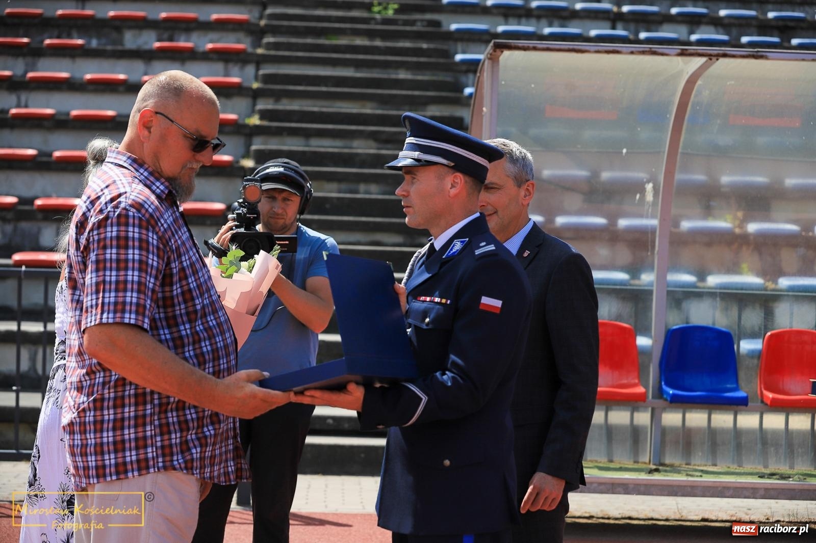 Zdjęcie w galerii na portalu naszraciborz.pl: Policyjny Memoriał i Bieg bez Granic [krótsze dystanse i nordic walking] wiadomości z regionu
