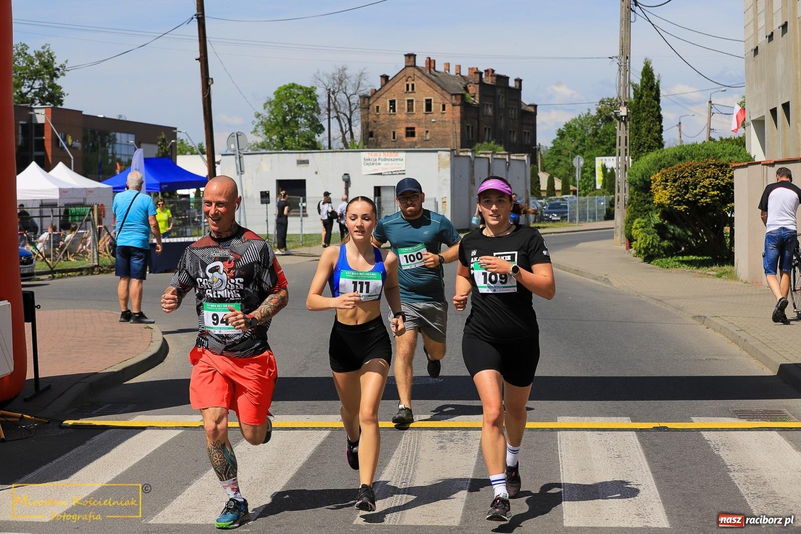 Zdjęcie w galerii na portalu naszraciborz.pl: Policyjny Memoriał i Bieg bez Granic [krótsze dystanse i nordic walking] wiadomości z regionu