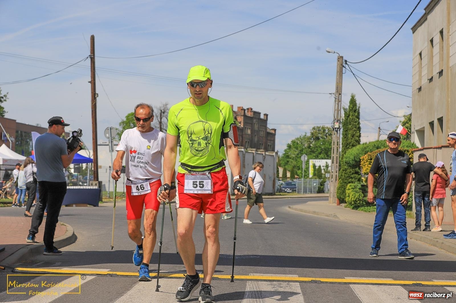 Zdjęcie w galerii na portalu naszraciborz.pl: Policyjny Memoriał i Bieg bez Granic [krótsze dystanse i nordic walking] wiadomości z regionu