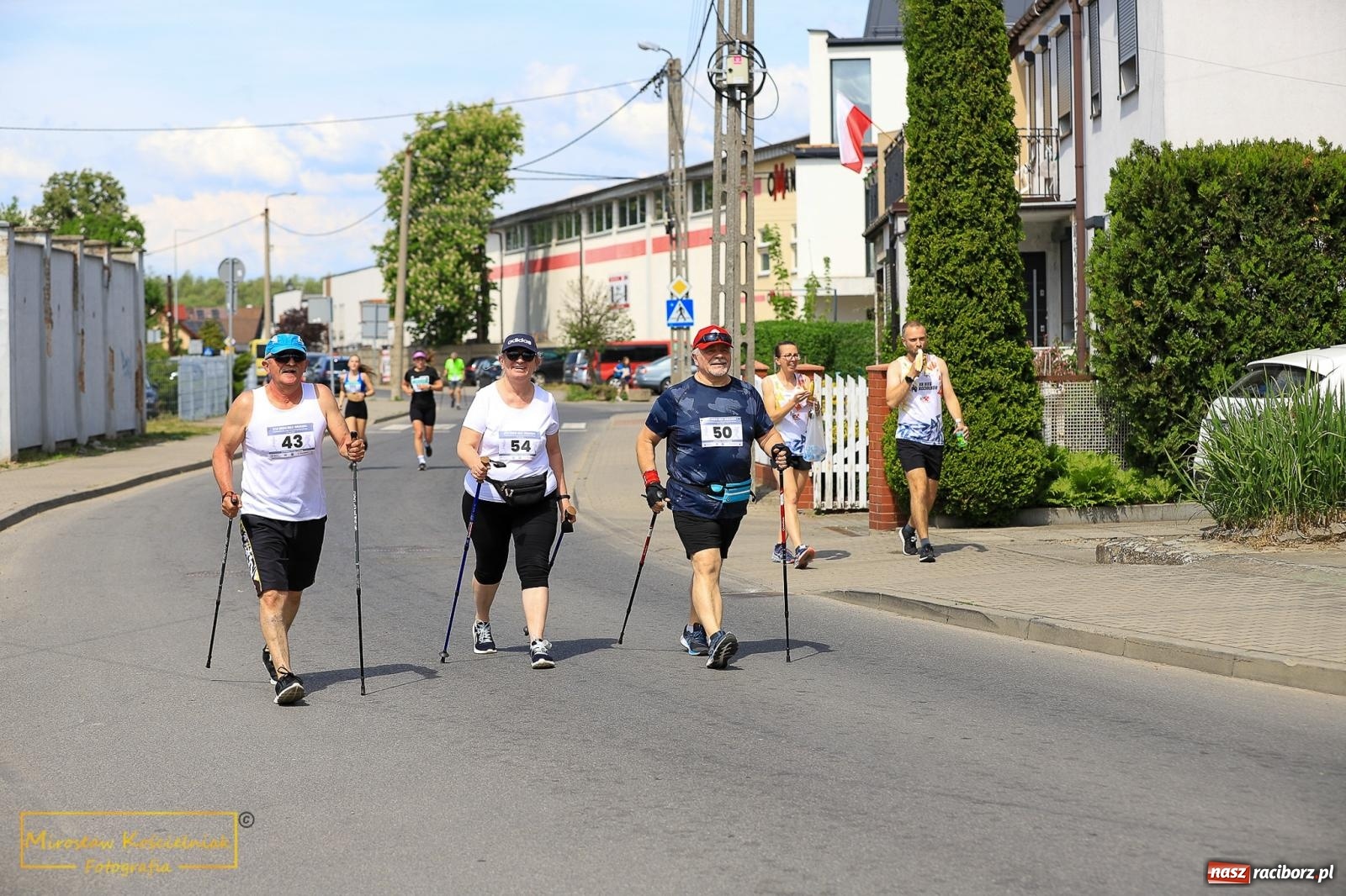 Zdjęcie w galerii na portalu naszraciborz.pl: Policyjny Memoriał i Bieg bez Granic [krótsze dystanse i nordic walking] wiadomości z regionu