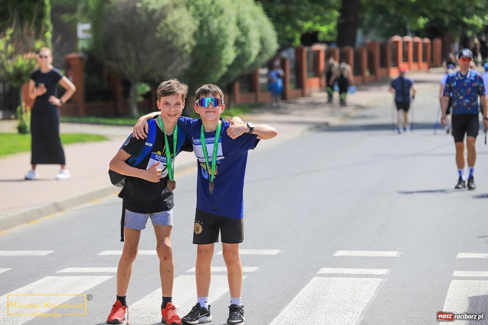 Zdjęcie w galerii na portalu naszraciborz.pl: Policyjny Memoriał i Bieg bez Granic [krótsze dystanse i nordic walking] wiadomości z regionu