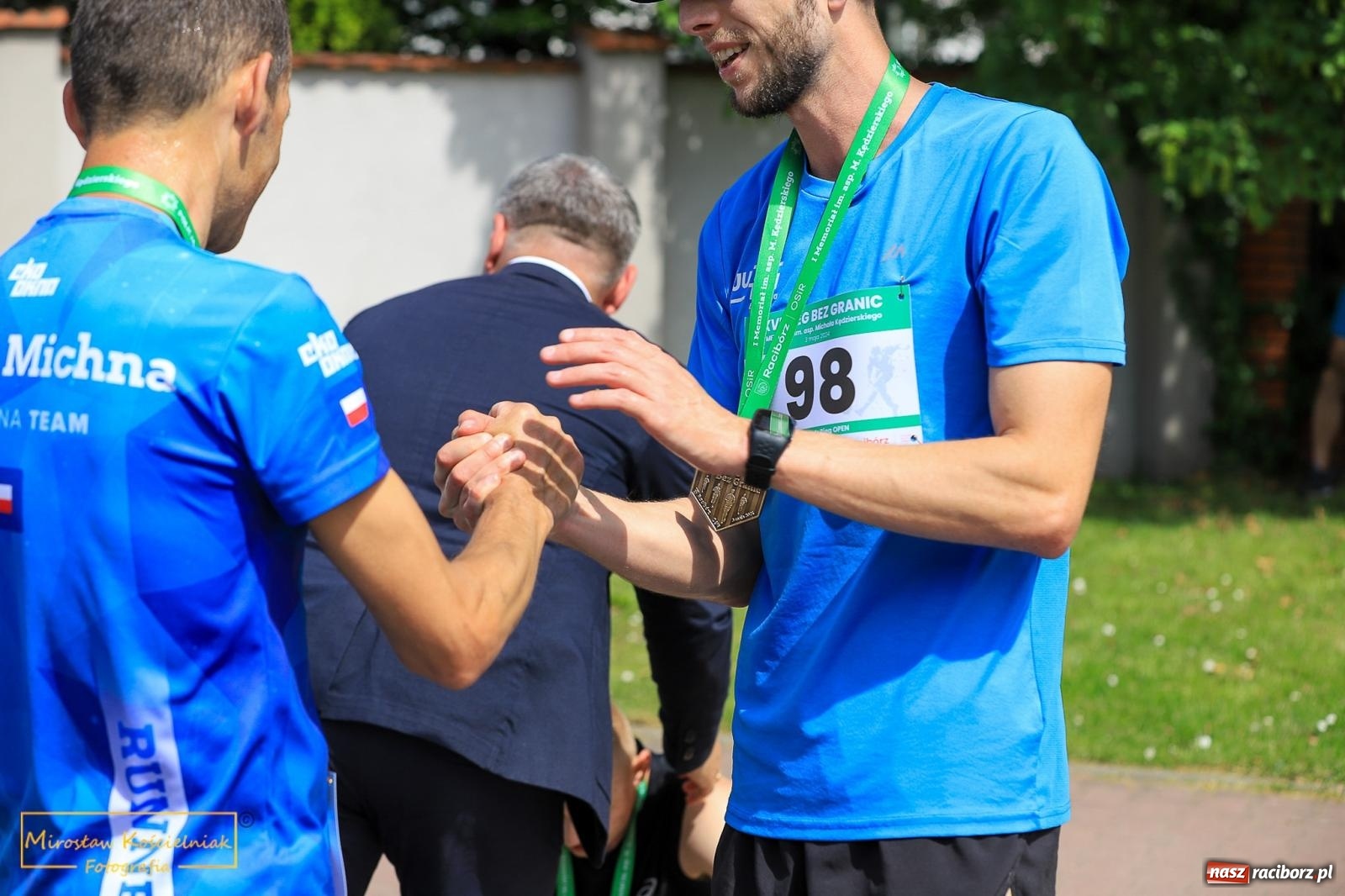 Zdjęcie w galerii na portalu naszraciborz.pl: Policyjny Memoriał i Bieg bez Granic [krótsze dystanse i nordic walking] wiadomości z regionu