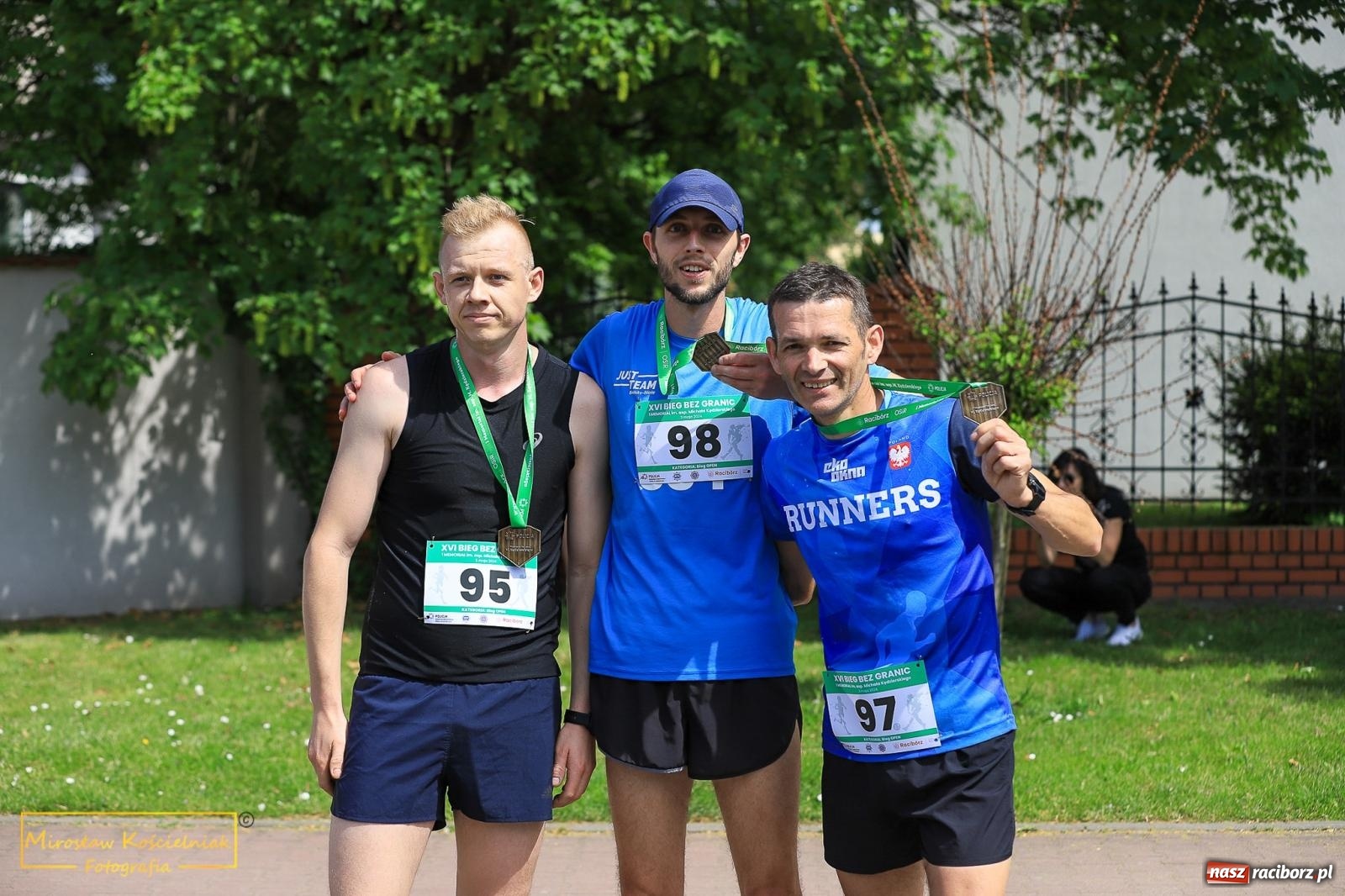 Zdjęcie w galerii na portalu naszraciborz.pl: Policyjny Memoriał i Bieg bez Granic [krótsze dystanse i nordic walking] wiadomości z regionu