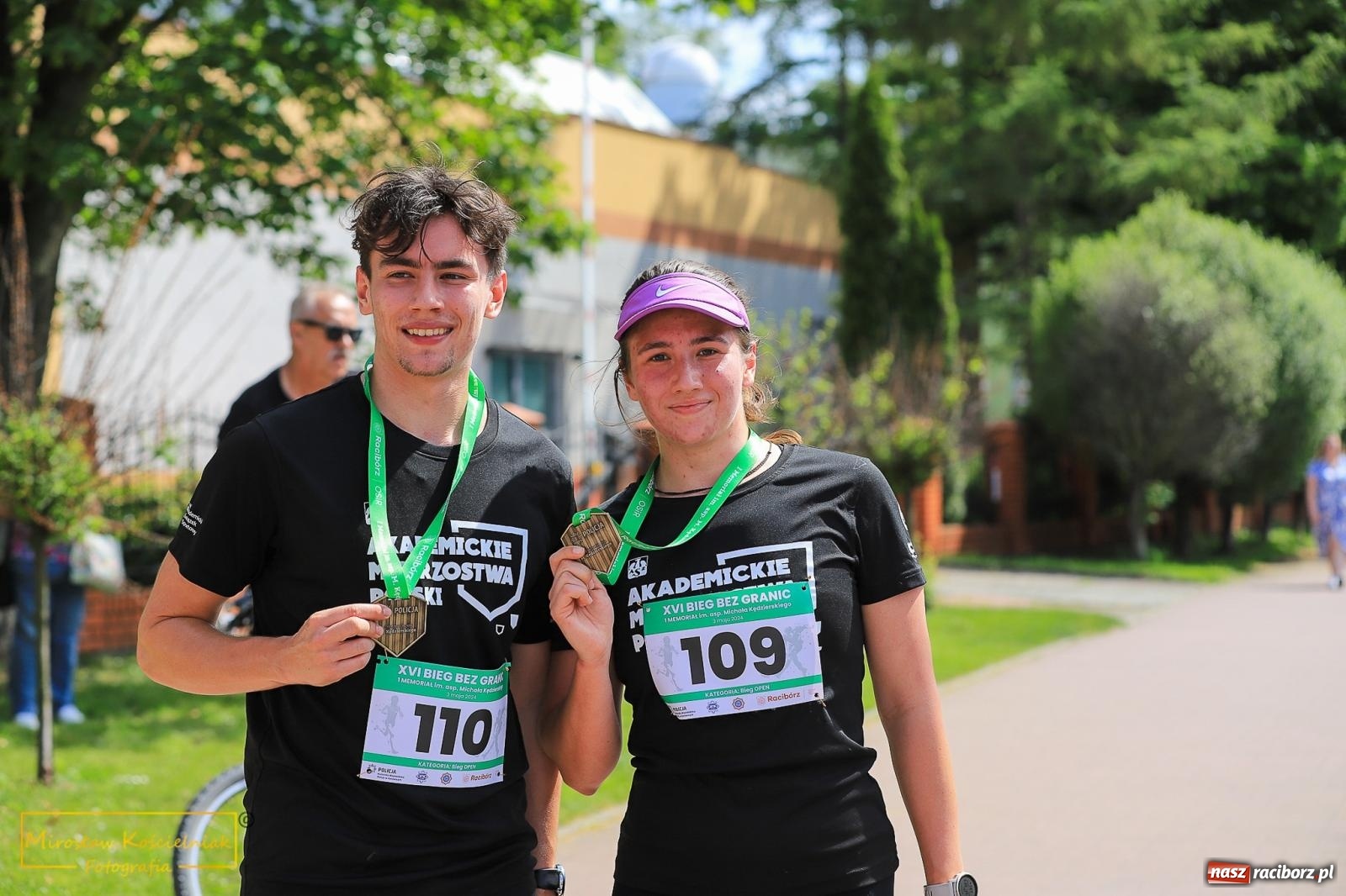 Zdjęcie w galerii na portalu naszraciborz.pl: Policyjny Memoriał i Bieg bez Granic [krótsze dystanse i nordic walking] wiadomości z regionu