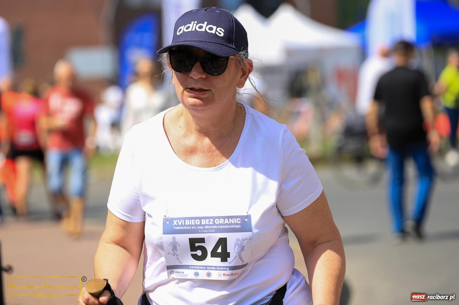 Zdjęcie w galerii na portalu naszraciborz.pl: Policyjny Memoriał i Bieg bez Granic [krótsze dystanse i nordic walking] wiadomości z regionu