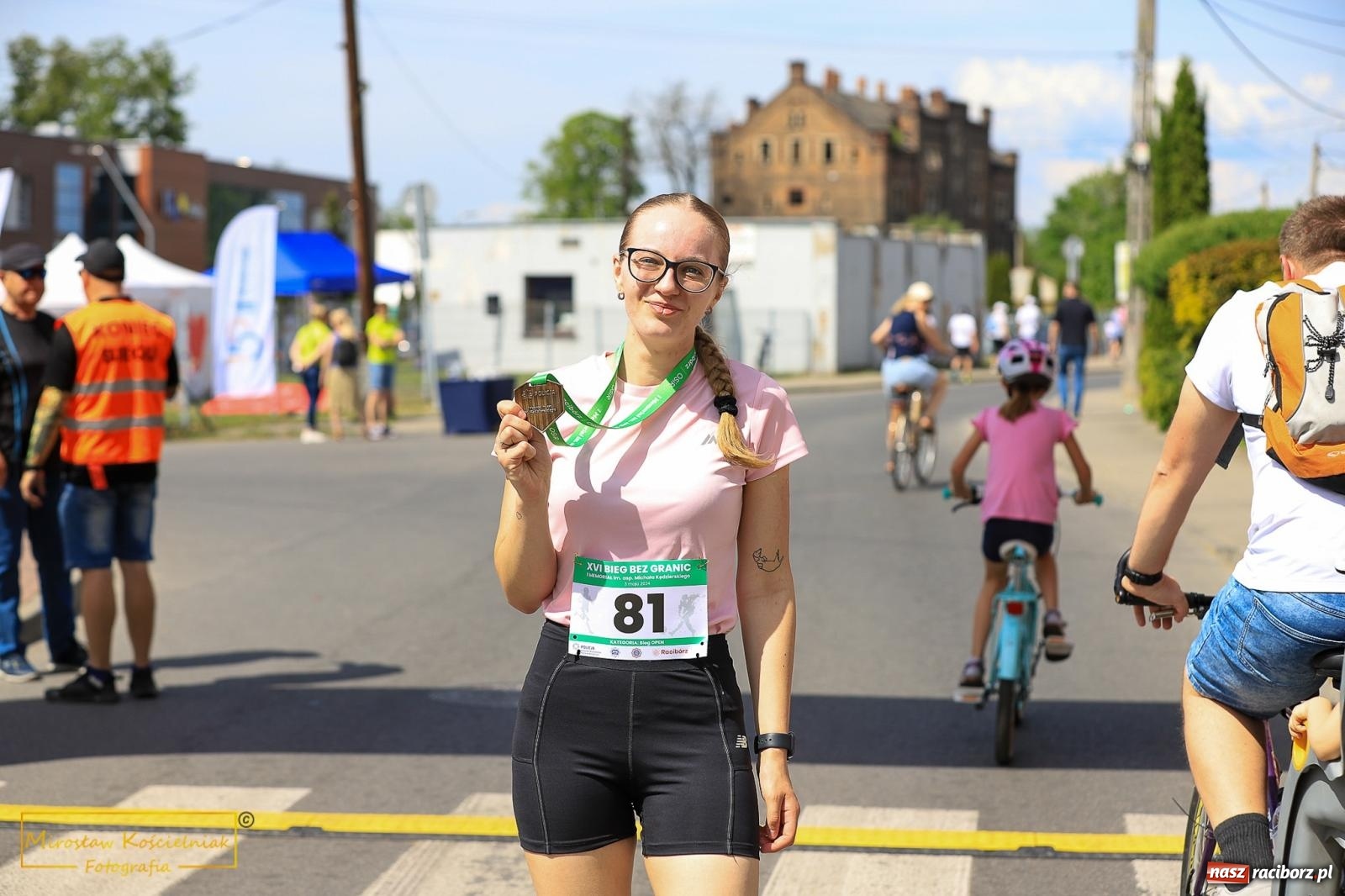 Zdjęcie w galerii na portalu naszraciborz.pl: Policyjny Memoriał i Bieg bez Granic [krótsze dystanse i nordic walking] wiadomości z regionu