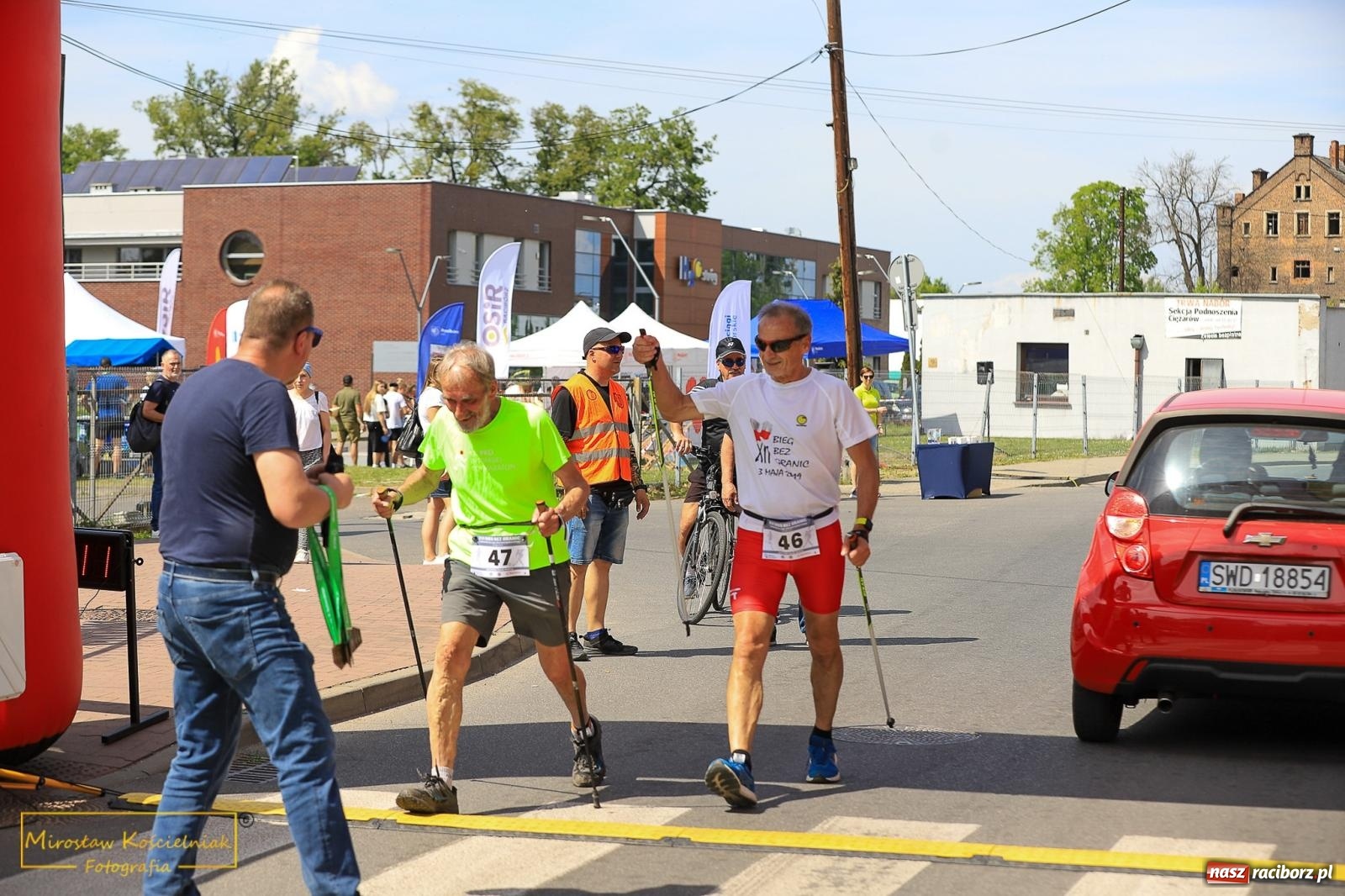 Zdjęcie w galerii na portalu naszraciborz.pl: Policyjny Memoriał i Bieg bez Granic [krótsze dystanse i nordic walking] wiadomości z regionu