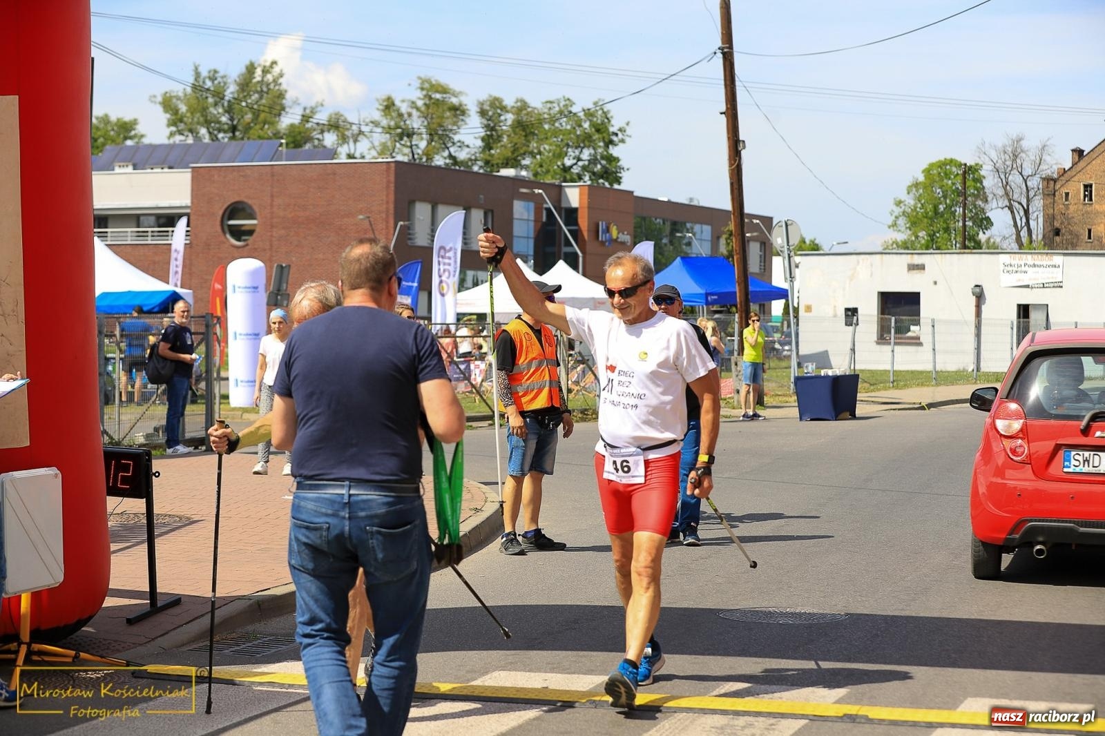 Zdjęcie w galerii na portalu naszraciborz.pl: Policyjny Memoriał i Bieg bez Granic [krótsze dystanse i nordic walking] wiadomości z regionu