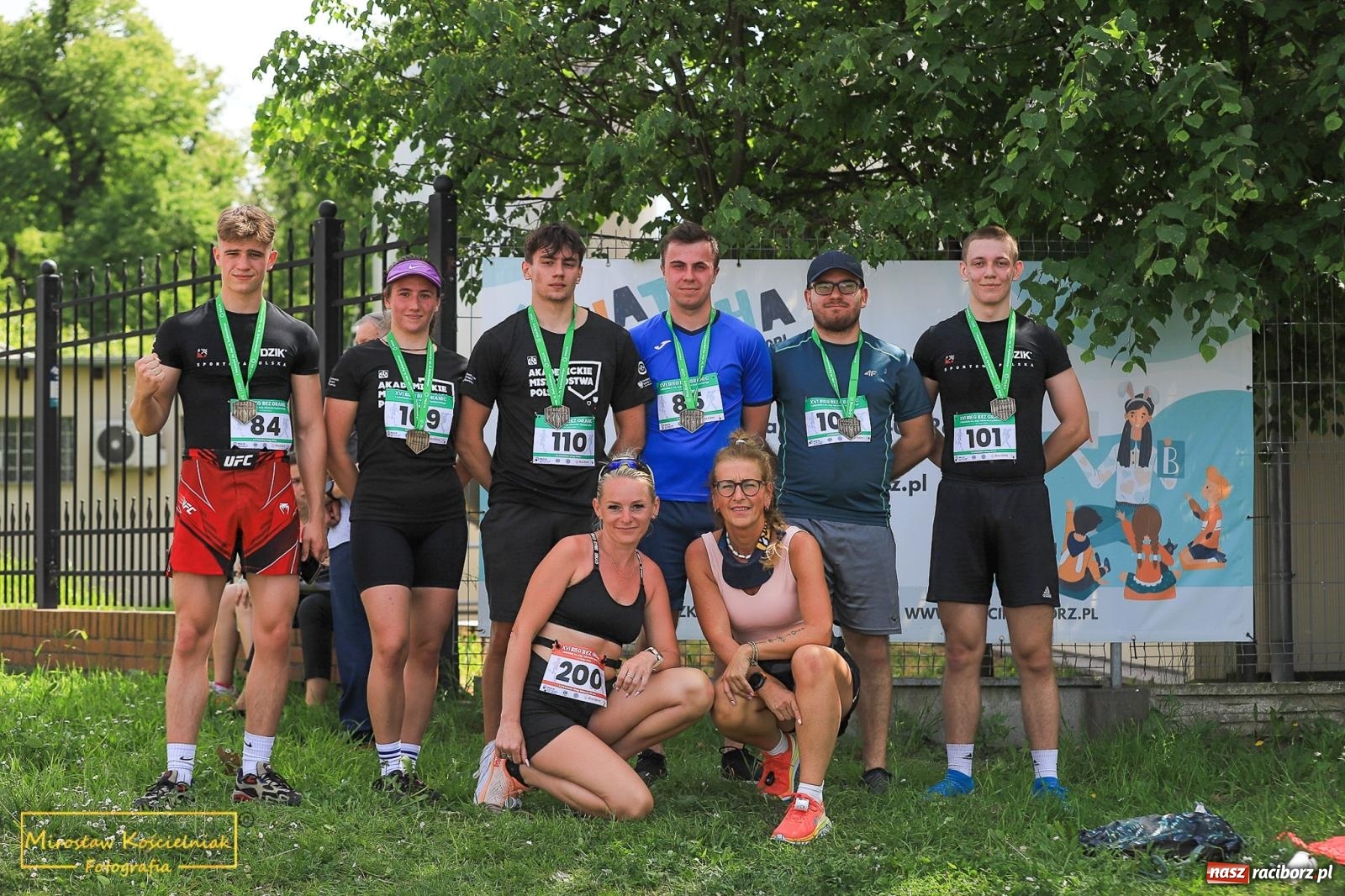 Zdjęcie w galerii na portalu naszraciborz.pl: Policyjny Memoriał i Bieg bez Granic [krótsze dystanse i nordic walking] wiadomości z regionu