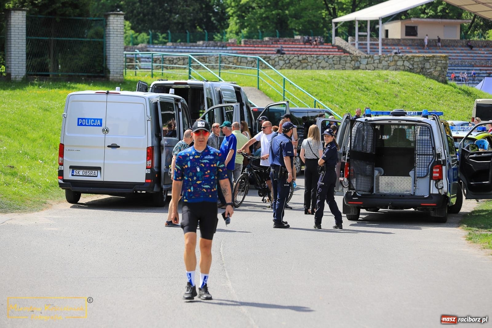 Zdjęcie w galerii na portalu naszraciborz.pl: Policyjny Memoriał i Bieg bez Granic [krótsze dystanse i nordic walking] wiadomości z regionu