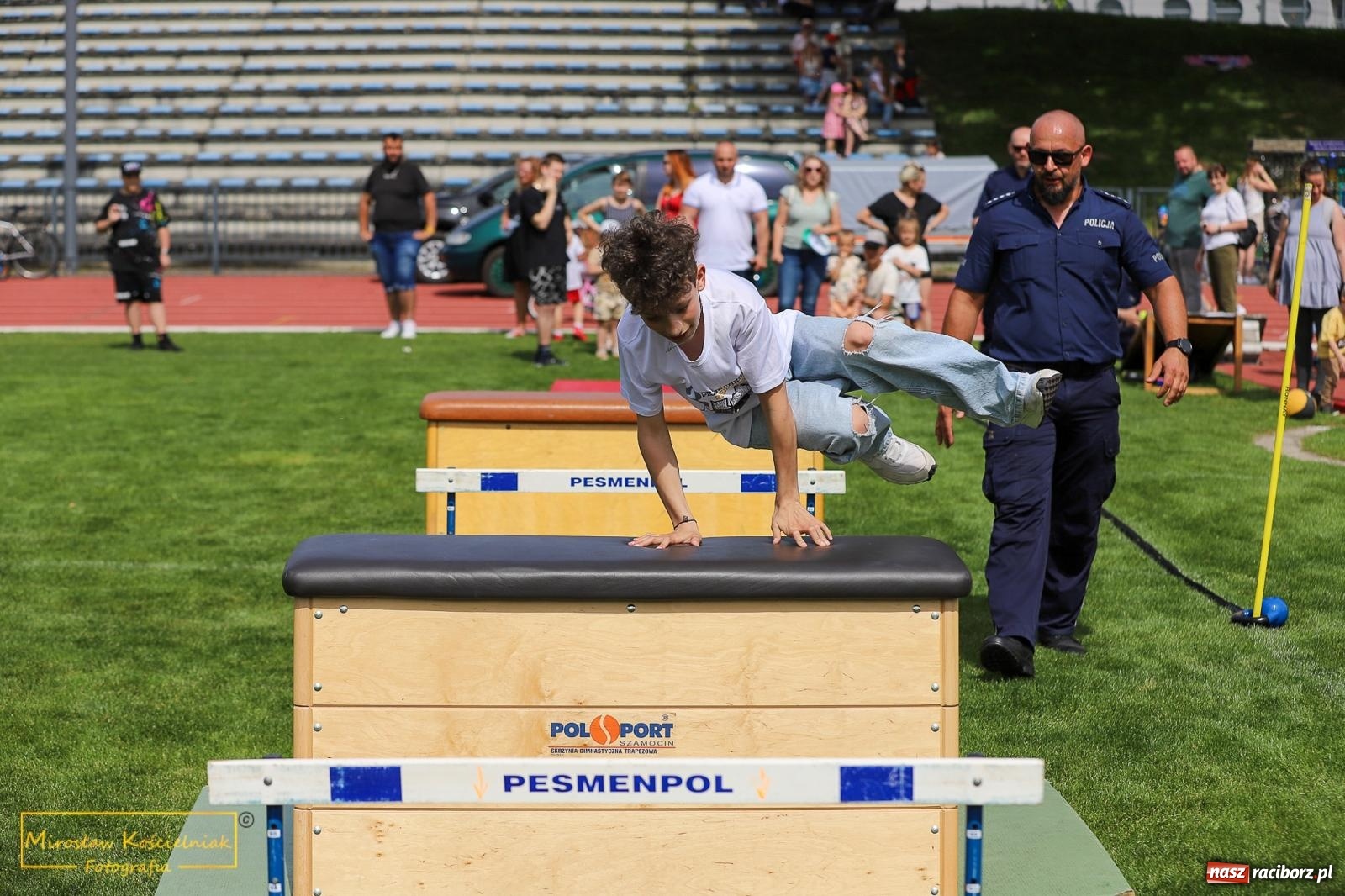Zdjęcie w galerii na portalu naszraciborz.pl: Policyjny Memoriał i Bieg bez Granic [krótsze dystanse i nordic walking] wiadomości z regionu
