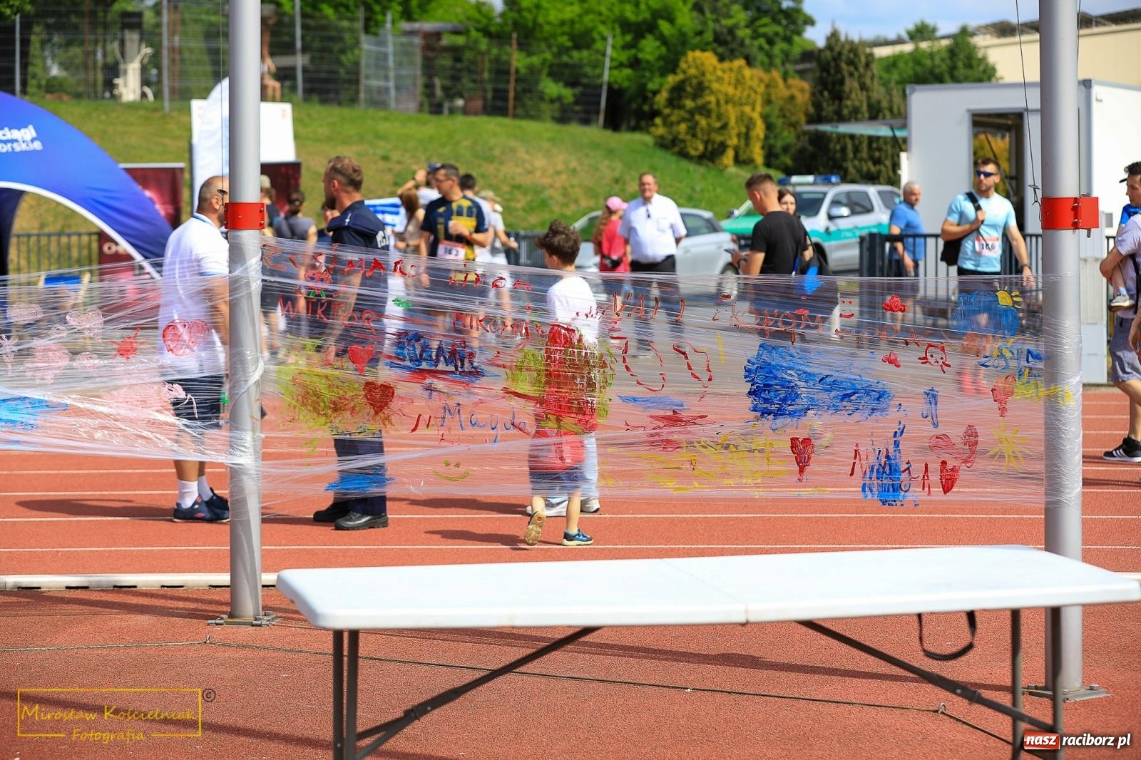Zdjęcie w galerii na portalu naszraciborz.pl: Policyjny Memoriał i Bieg bez Granic [krótsze dystanse i nordic walking] wiadomości z regionu