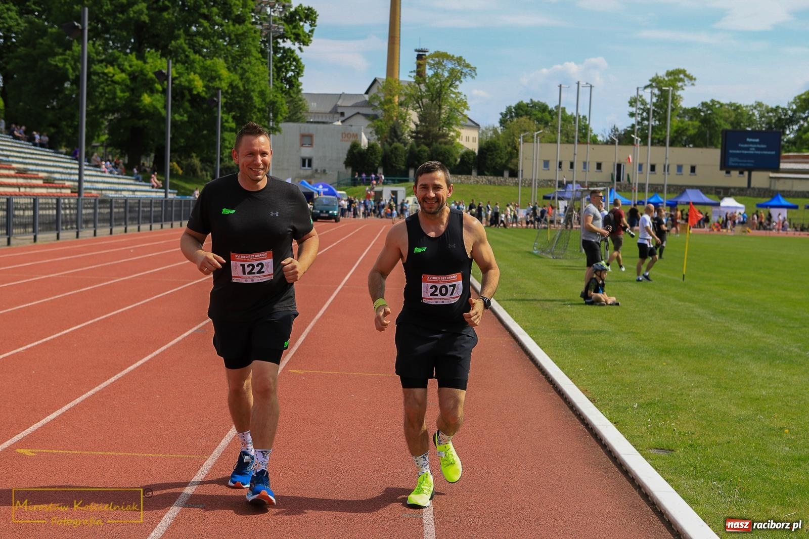 Zdjęcie w galerii na portalu naszraciborz.pl: Policyjny Memoriał i Bieg bez Granic [krótsze dystanse i nordic walking] wiadomości z regionu