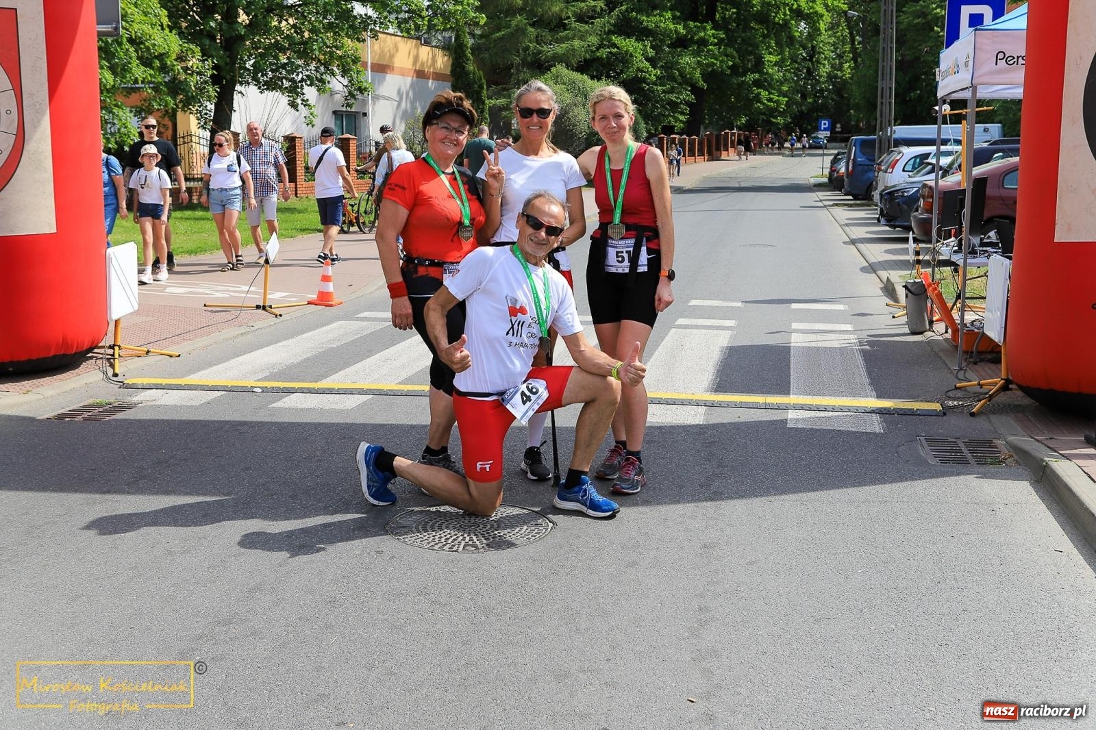 Zdjęcie w galerii na portalu naszraciborz.pl: Policyjny Memoriał i Bieg bez Granic [krótsze dystanse i nordic walking] wiadomości z regionu