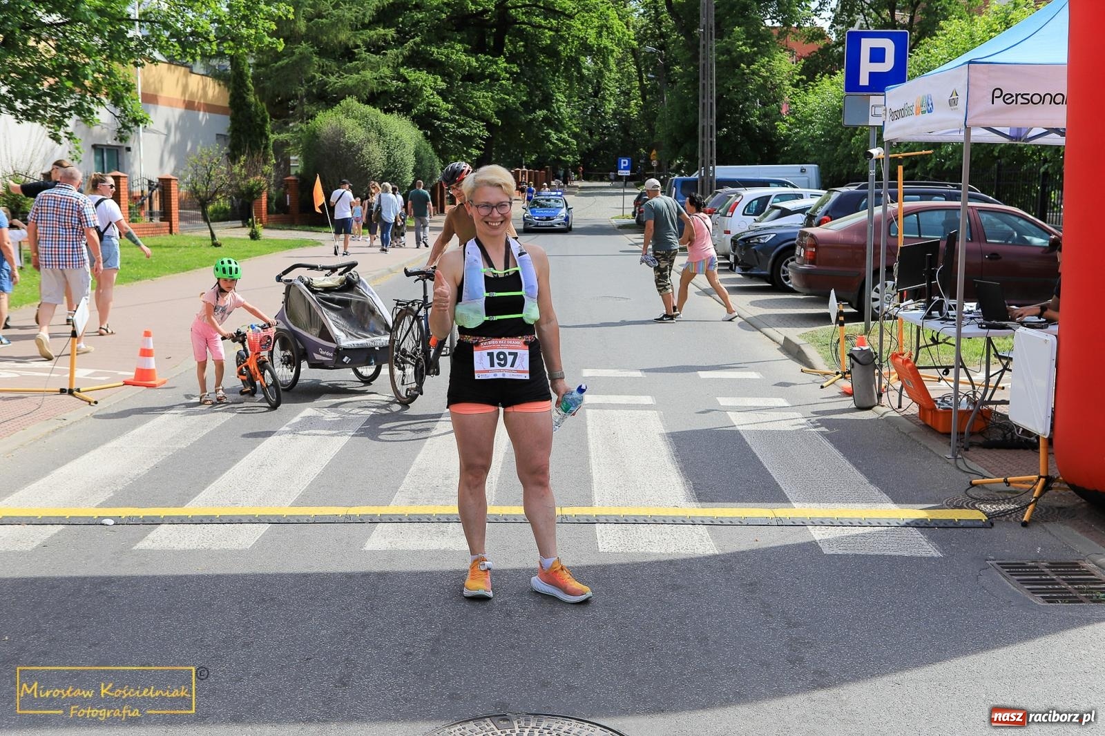 Zdjęcie w galerii na portalu naszraciborz.pl: Policyjny Memoriał i Bieg bez Granic [krótsze dystanse i nordic walking] wiadomości z regionu