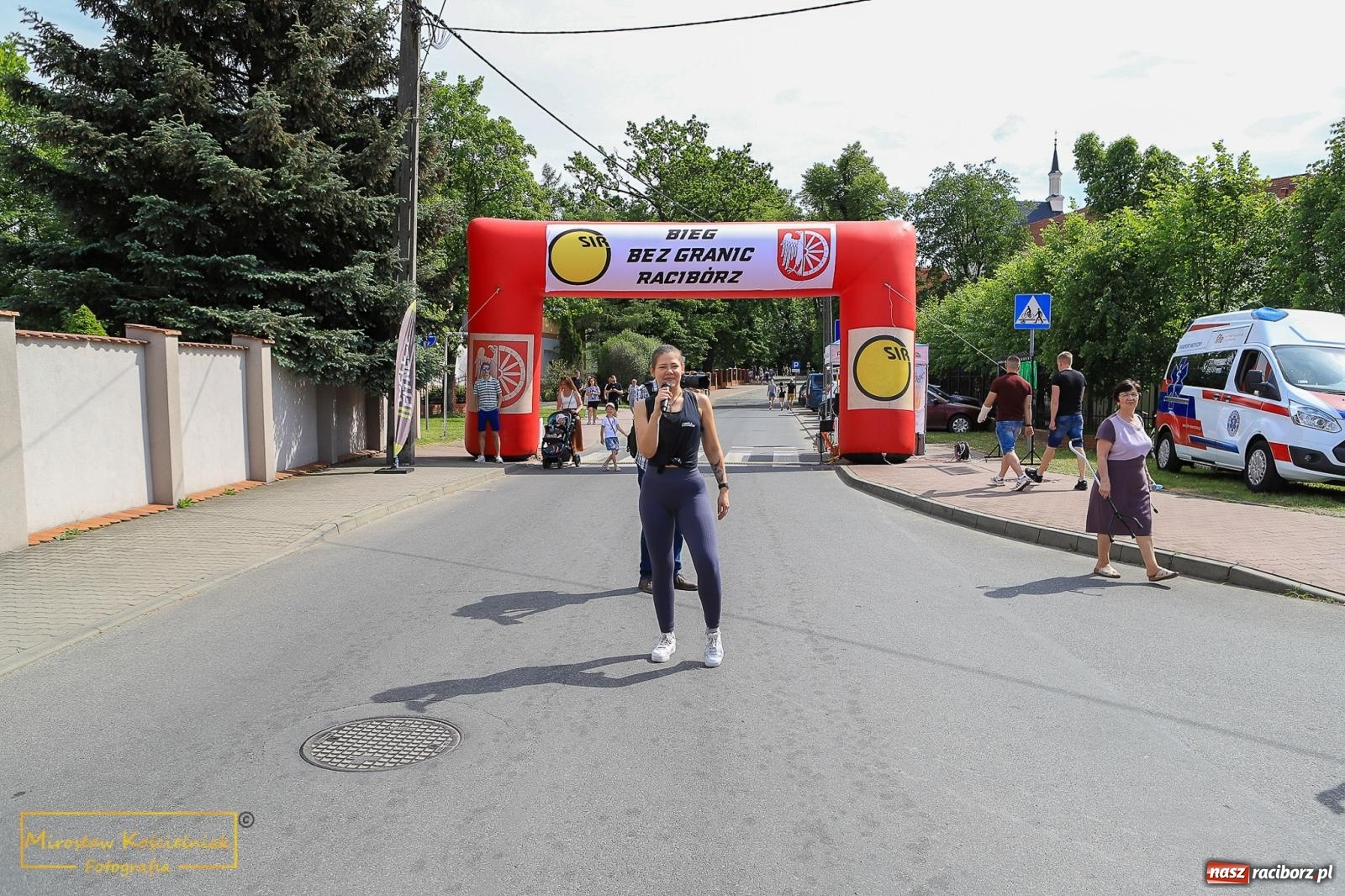 Zdjęcie w galerii na portalu naszraciborz.pl: Policyjny Memoriał i Bieg bez Granic [krótsze dystanse i nordic walking] wiadomości z regionu