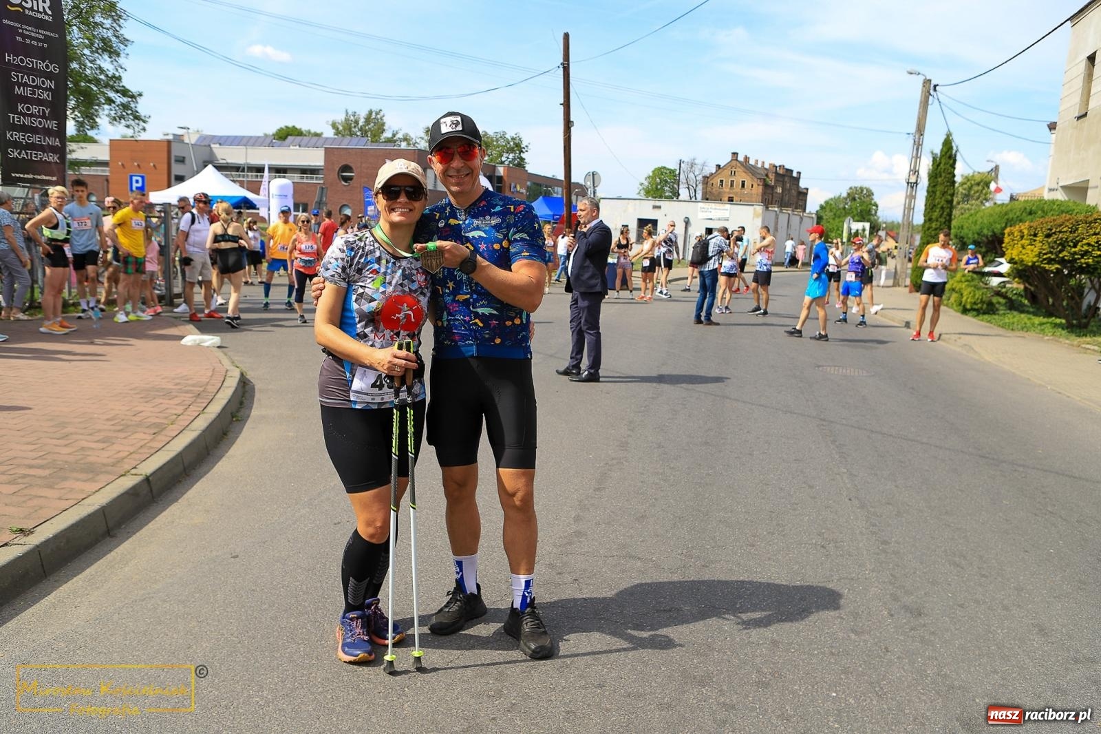 Zdjęcie w galerii na portalu naszraciborz.pl: Policyjny Memoriał i Bieg bez Granic [krótsze dystanse i nordic walking] wiadomości z regionu