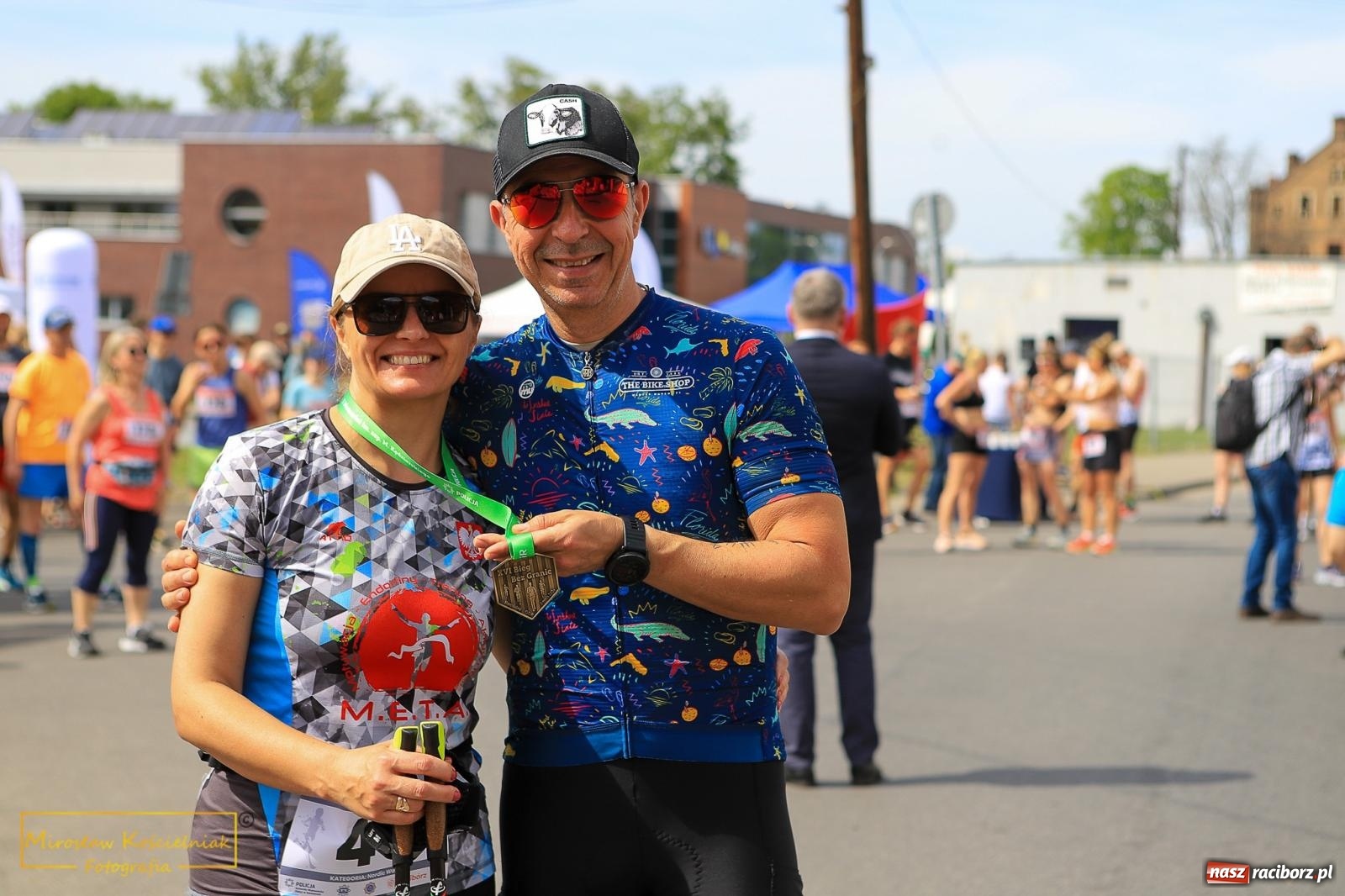 Zdjęcie w galerii na portalu naszraciborz.pl: Policyjny Memoriał i Bieg bez Granic [krótsze dystanse i nordic walking] wiadomości z regionu