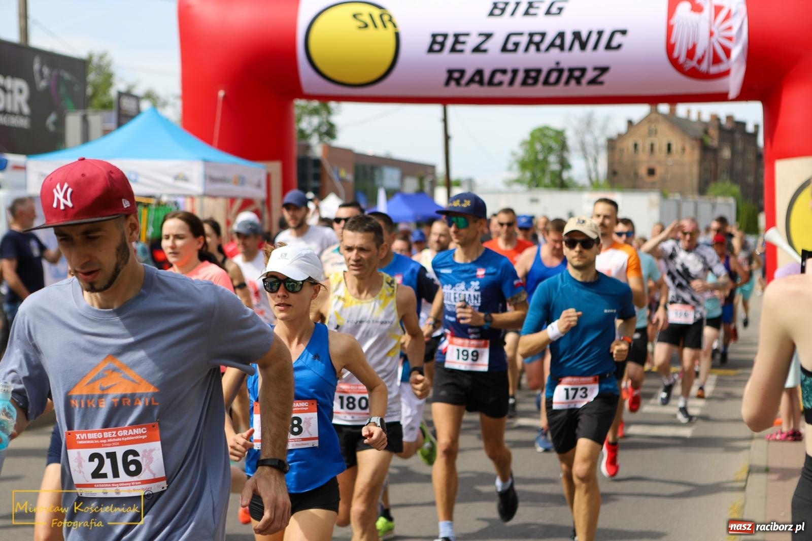 Zdjęcie w galerii na portalu naszraciborz.pl: Policyjny Memoriał i Bieg bez Granic [krótsze dystanse i nordic walking] wiadomości z regionu