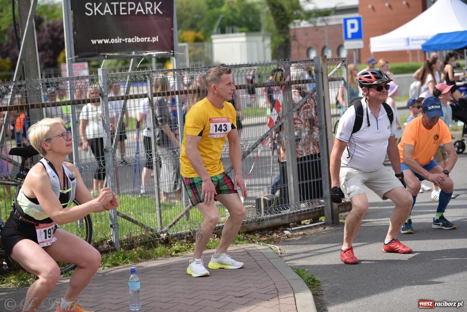 Zdjęcie w galerii na portalu naszraciborz.pl: XVI Bieg bez Granic i piłkarski turniej drużyn mundurowych [FOTO] wiadomości z regionu