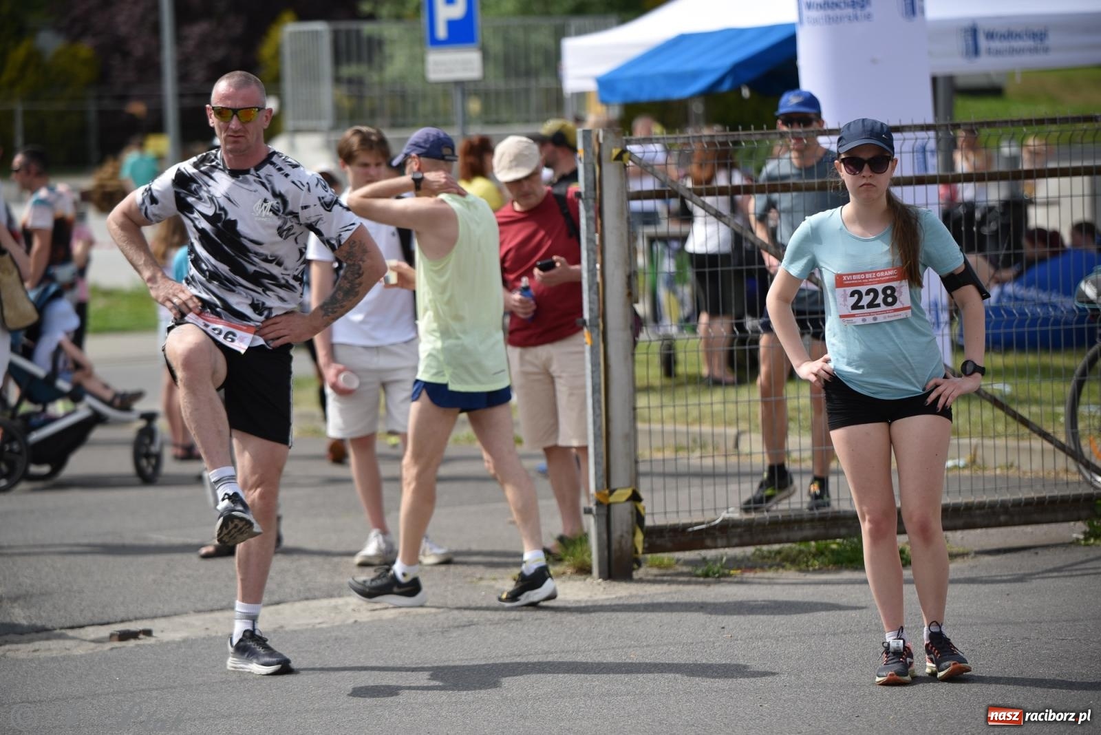 Zdjęcie w galerii na portalu naszraciborz.pl: XVI Bieg bez Granic i piłkarski turniej drużyn mundurowych [FOTO] wiadomości z regionu