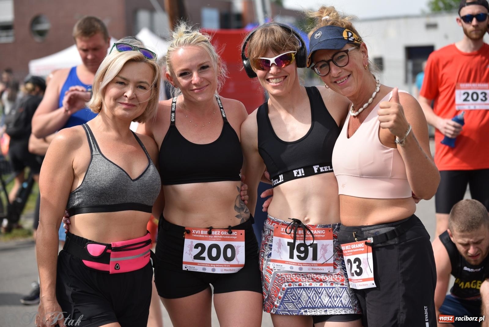 Zdjęcie w galerii na portalu naszraciborz.pl: XVI Bieg bez Granic i piłkarski turniej drużyn mundurowych [FOTO] wiadomości z regionu