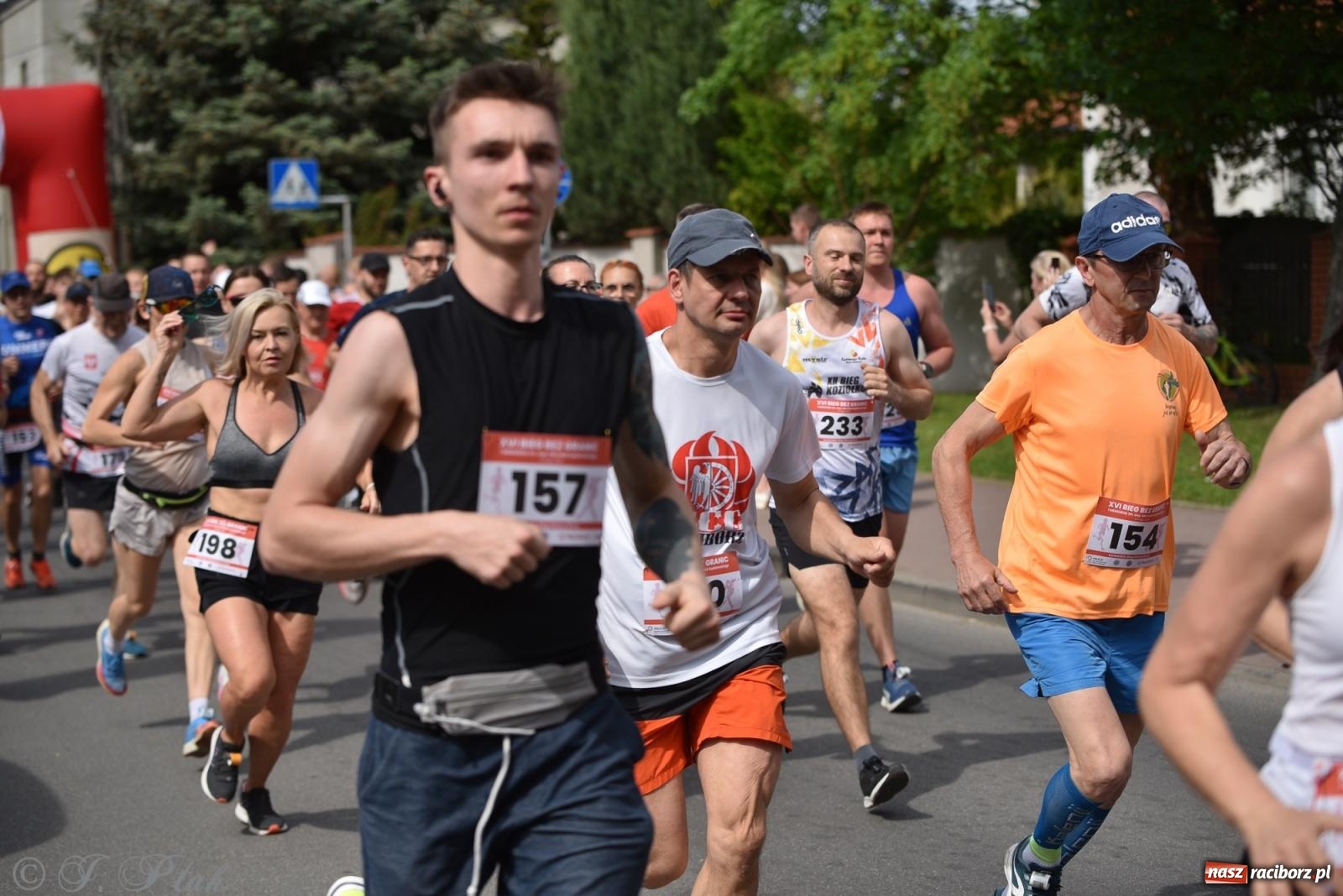 Zdjęcie w galerii na portalu naszraciborz.pl: XVI Bieg bez Granic i piłkarski turniej drużyn mundurowych [FOTO] wiadomości z regionu