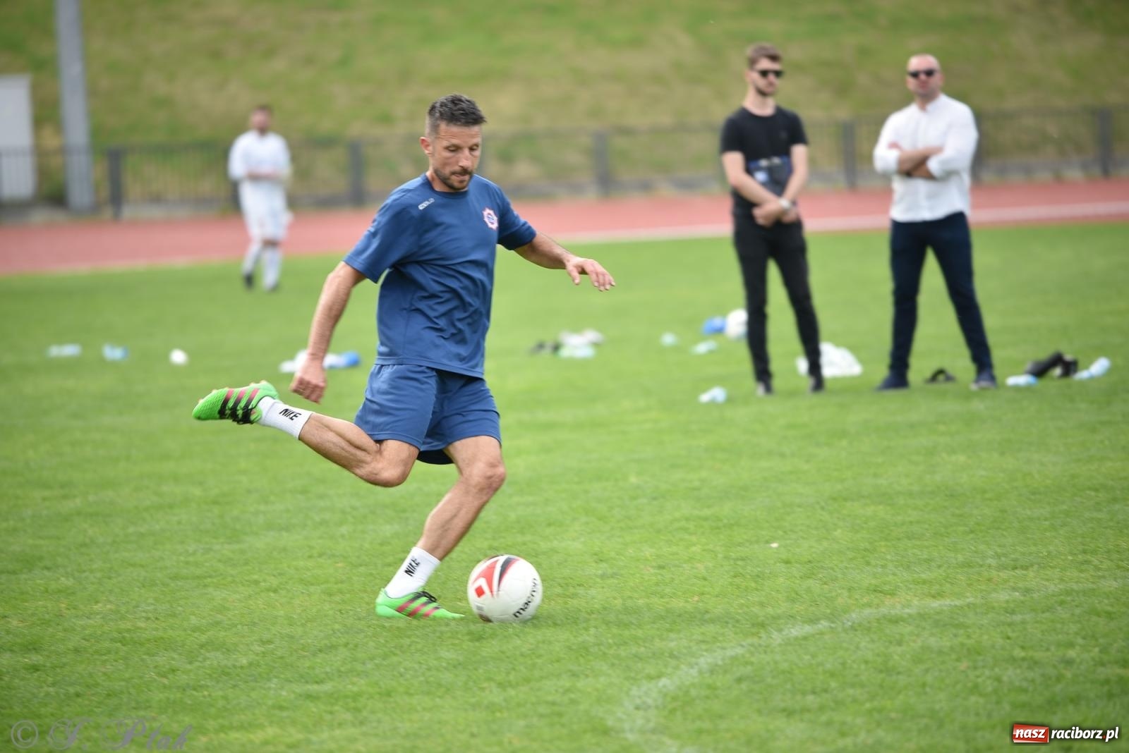 Zdjęcie w galerii na portalu naszraciborz.pl: XVI Bieg bez Granic i piłkarski turniej drużyn mundurowych [FOTO] wiadomości z regionu