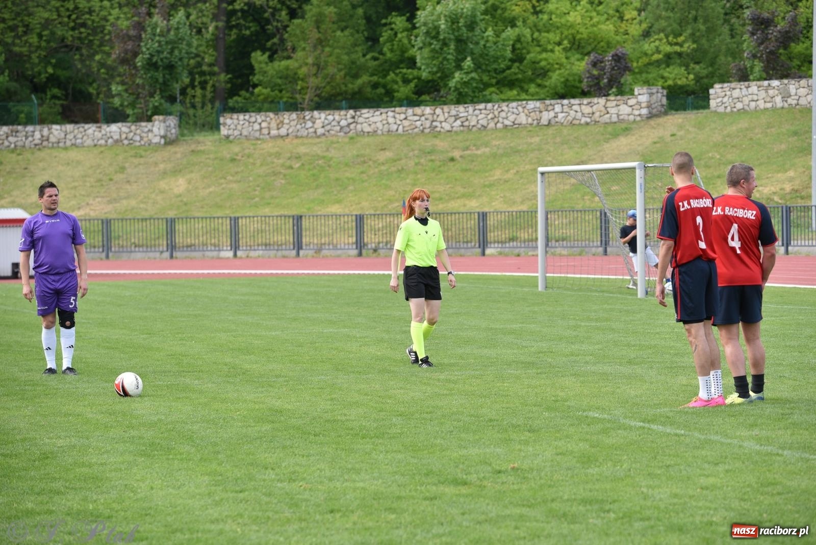 Zdjęcie w galerii na portalu naszraciborz.pl: XVI Bieg bez Granic i piłkarski turniej drużyn mundurowych [FOTO] wiadomości z regionu