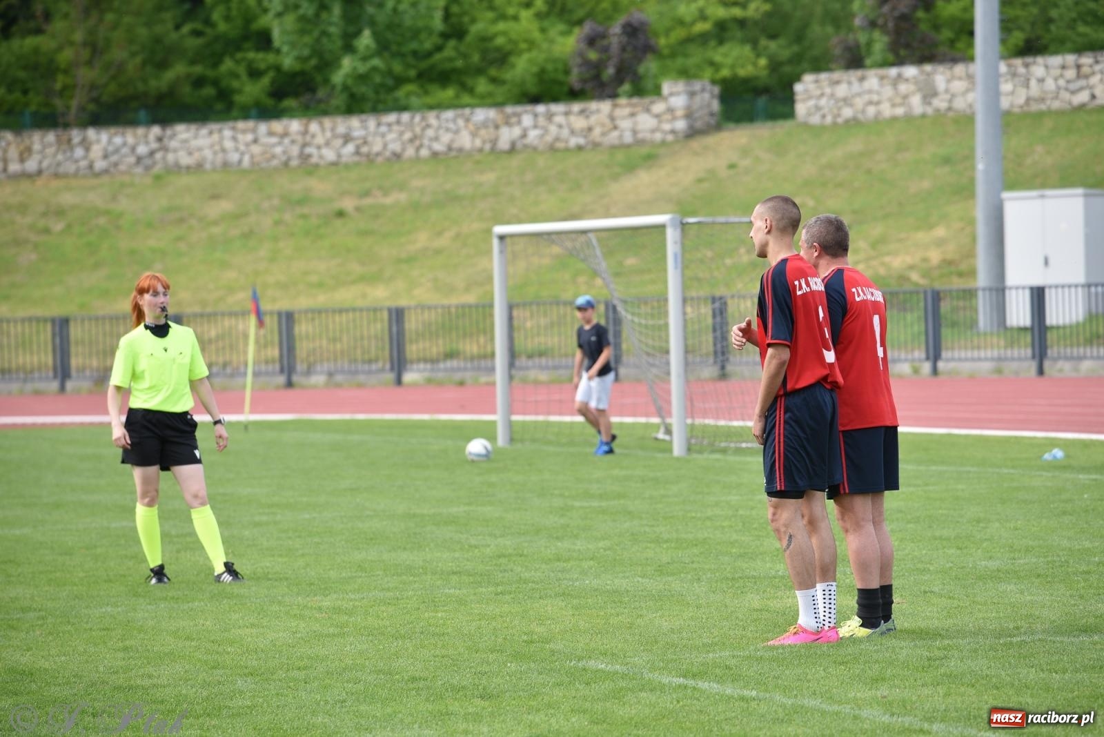 Zdjęcie w galerii na portalu naszraciborz.pl: XVI Bieg bez Granic i piłkarski turniej drużyn mundurowych [FOTO] wiadomości z regionu