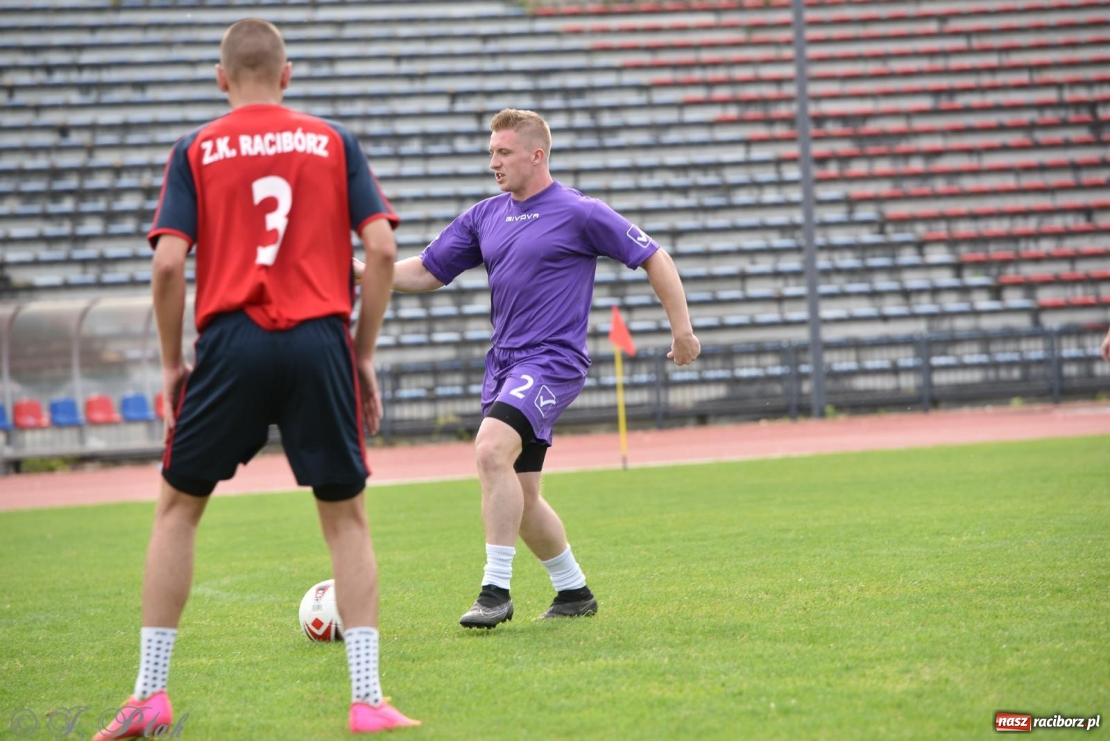 Zdjęcie w galerii na portalu naszraciborz.pl: XVI Bieg bez Granic i piłkarski turniej drużyn mundurowych [FOTO] wiadomości z regionu