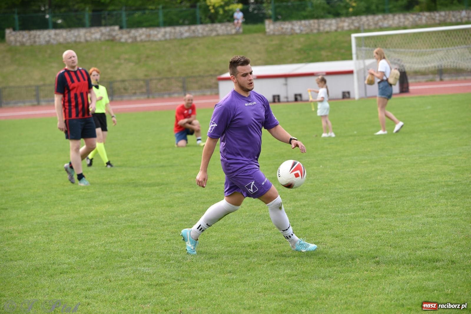Zdjęcie w galerii na portalu naszraciborz.pl: XVI Bieg bez Granic i piłkarski turniej drużyn mundurowych [FOTO] wiadomości z regionu